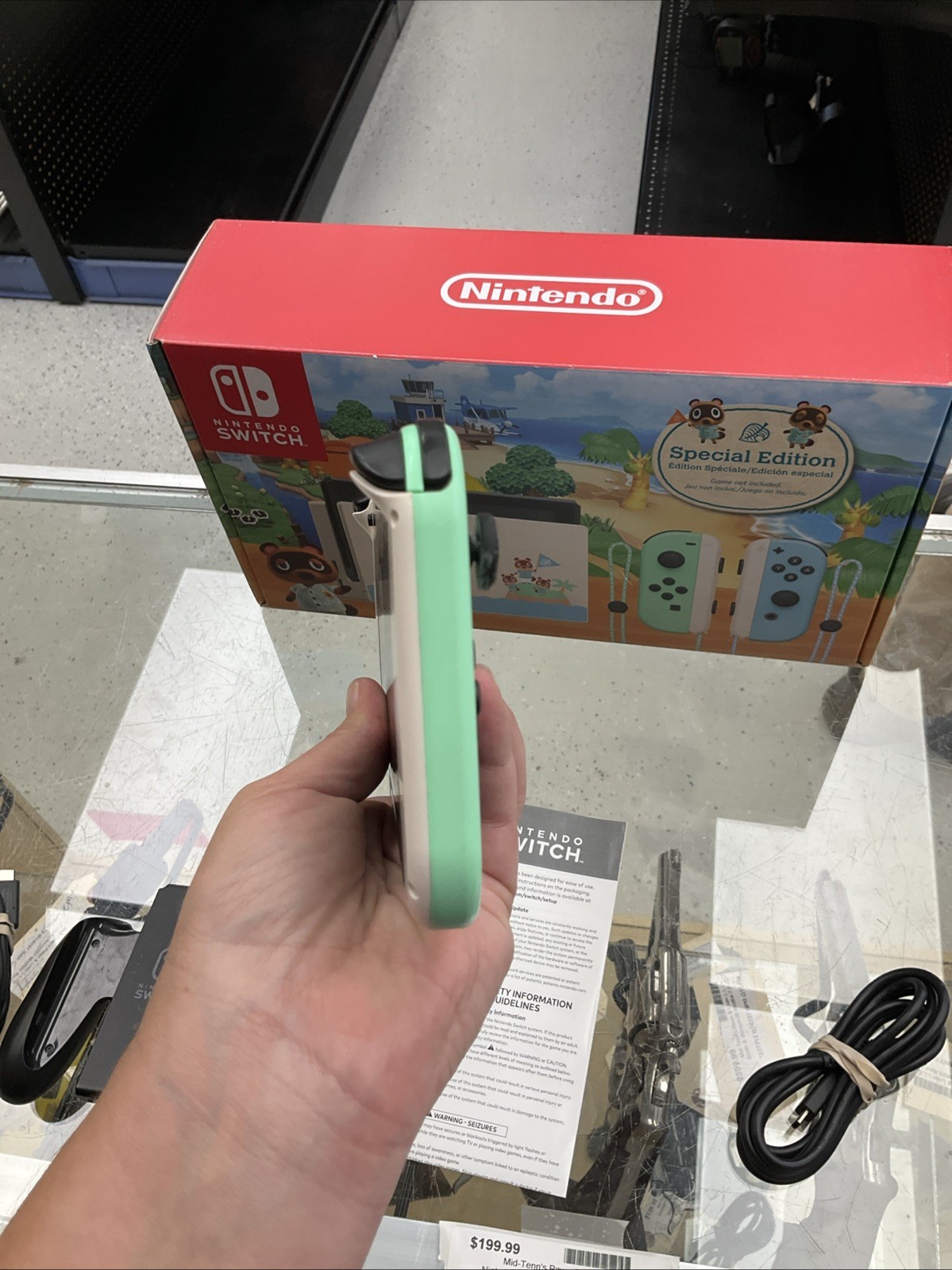 Nintendo Switch HAC-001(-01) Animal Crossing: New Horizon Special Edition 224771