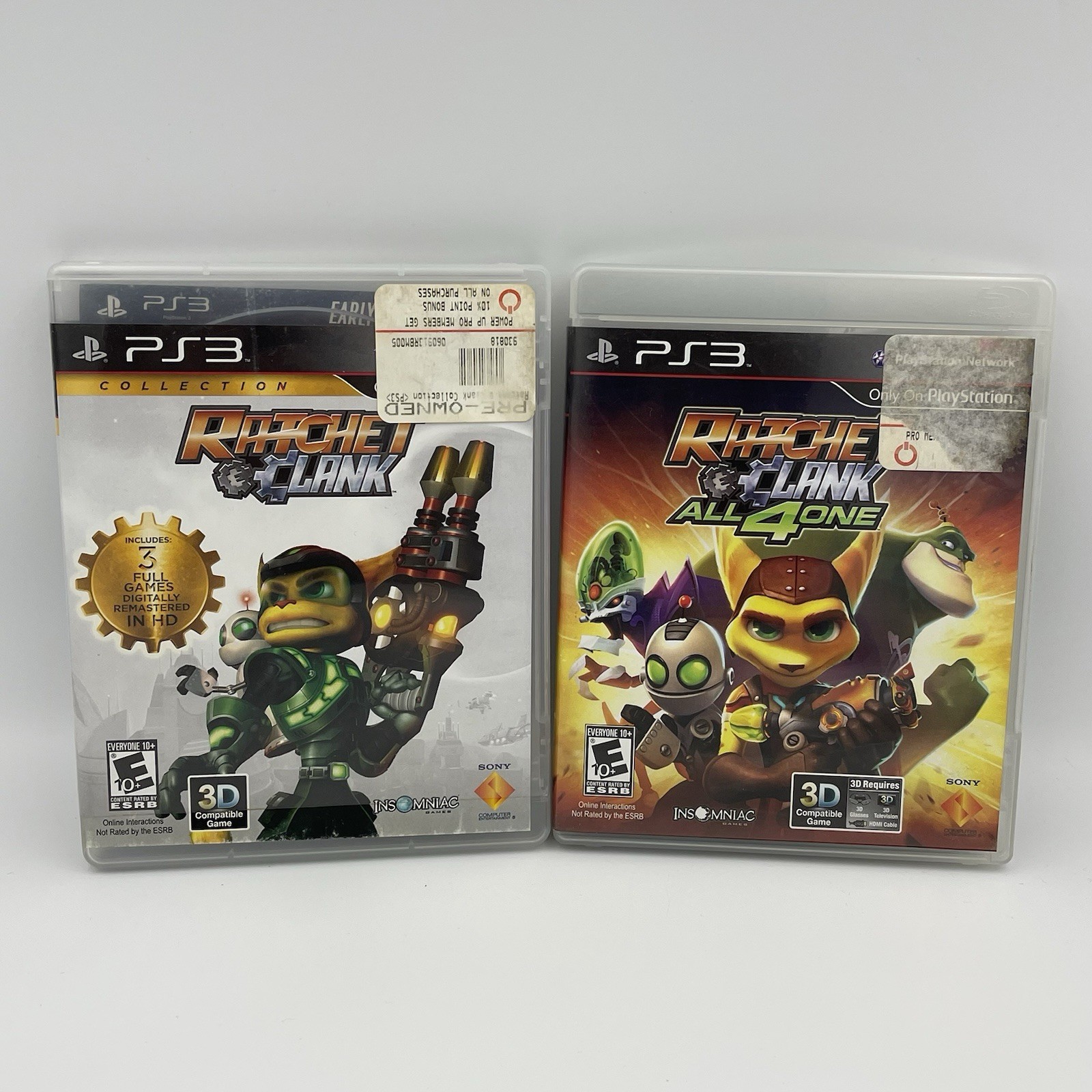 Ratchet & Clank: Collection (PS3, 2012) + Ratchet & Clank All 4 One – Bundle