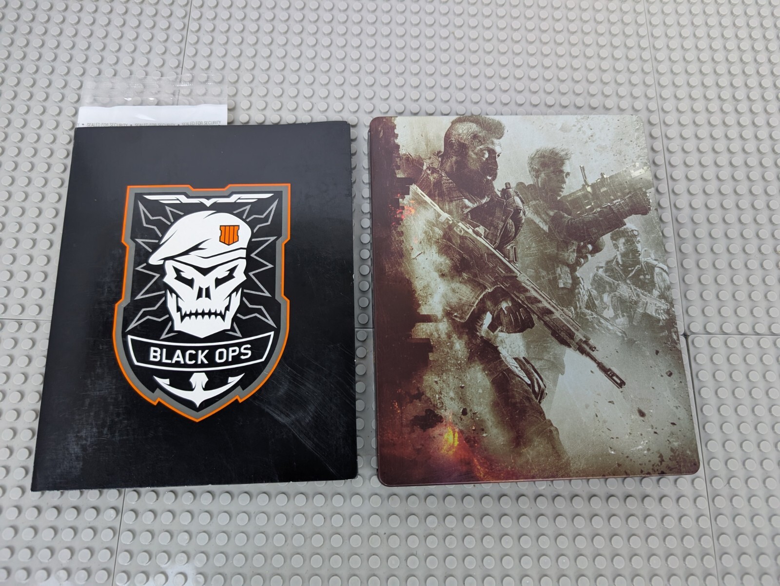 Call of Duty Black Ops 4 Collector’s Edition Patches Set & game steelbox Bundle