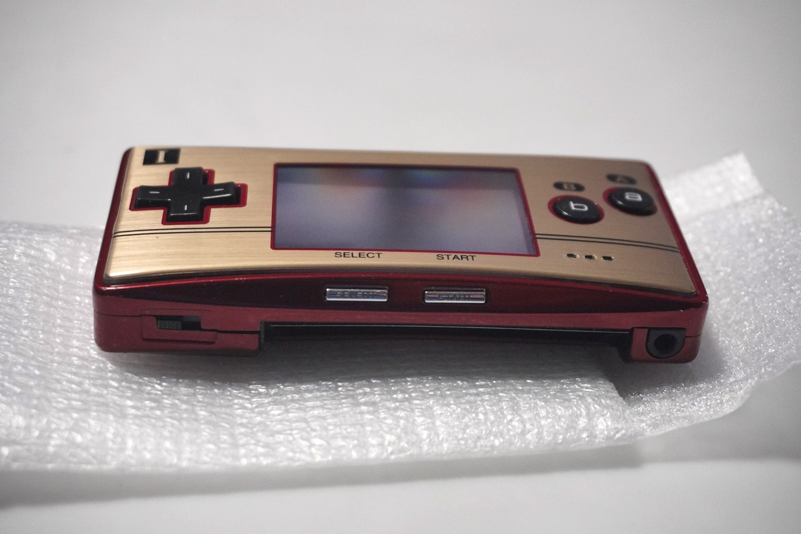 Nintendo Game Boy Micro console Happy Mario 20th Anniversary boxed US Seller