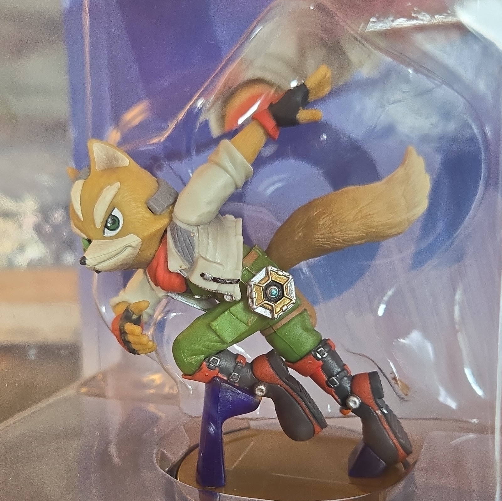 Nintendo amiibo Fox Collectible Figure for Super Smash Bros. (Sealed, 2014)