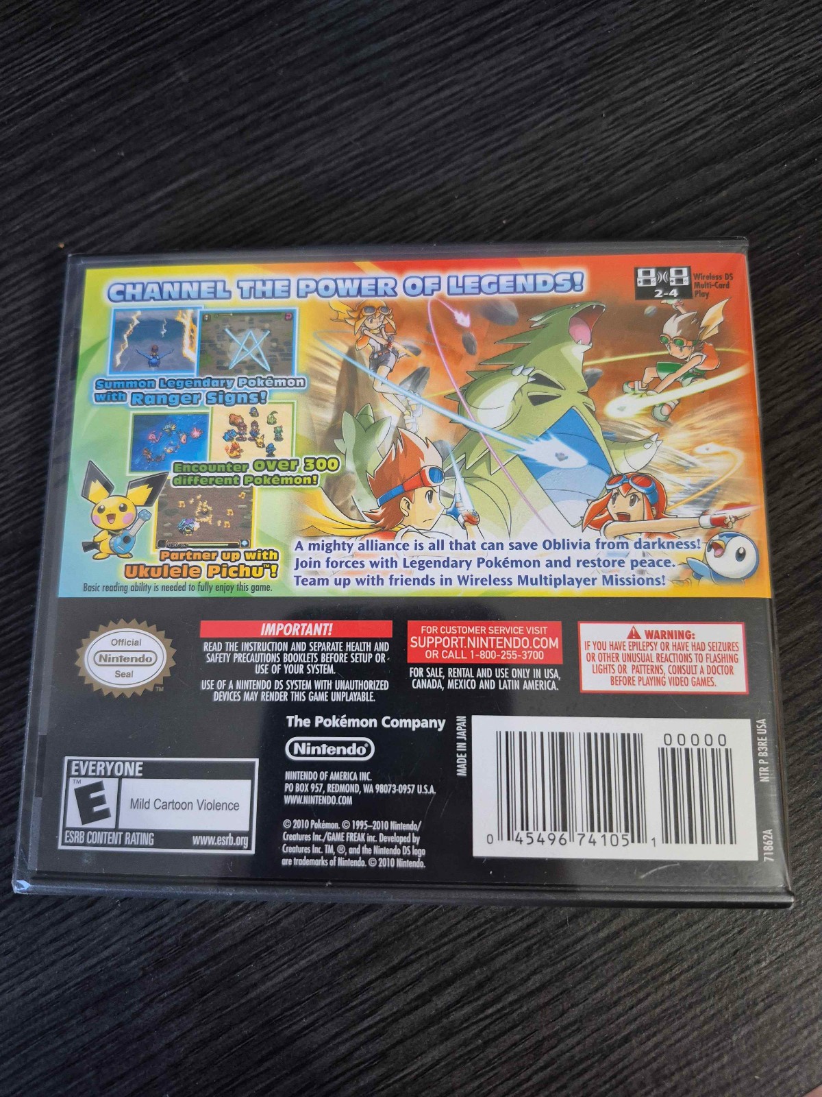 Pokemon Ranger: Guardian Signs – Sealed, New in Box – Nintendo DS
