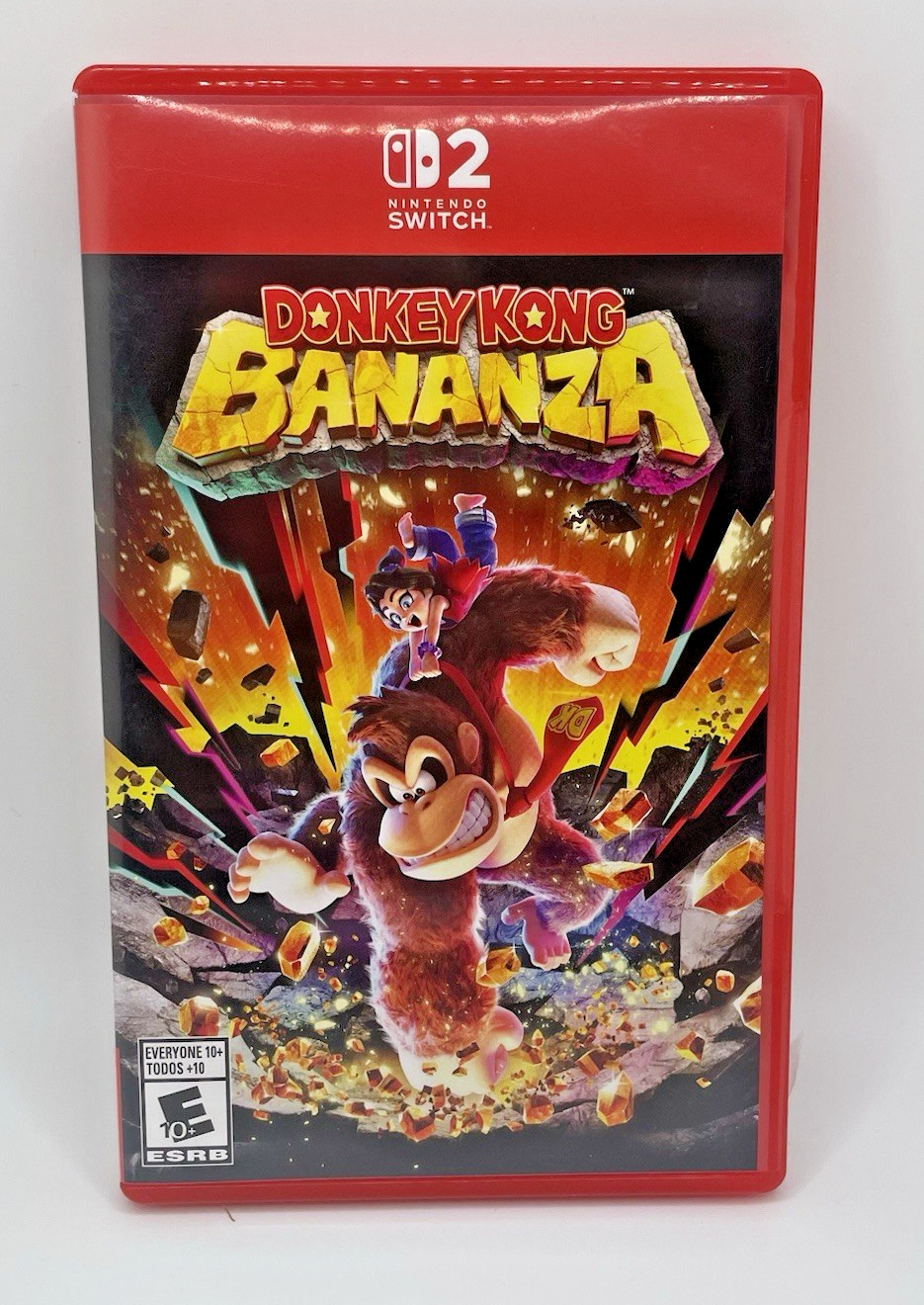 Donkey Kong Bananza Game Nintendo Switch 2 w/ box *PREOWNED* – #E28