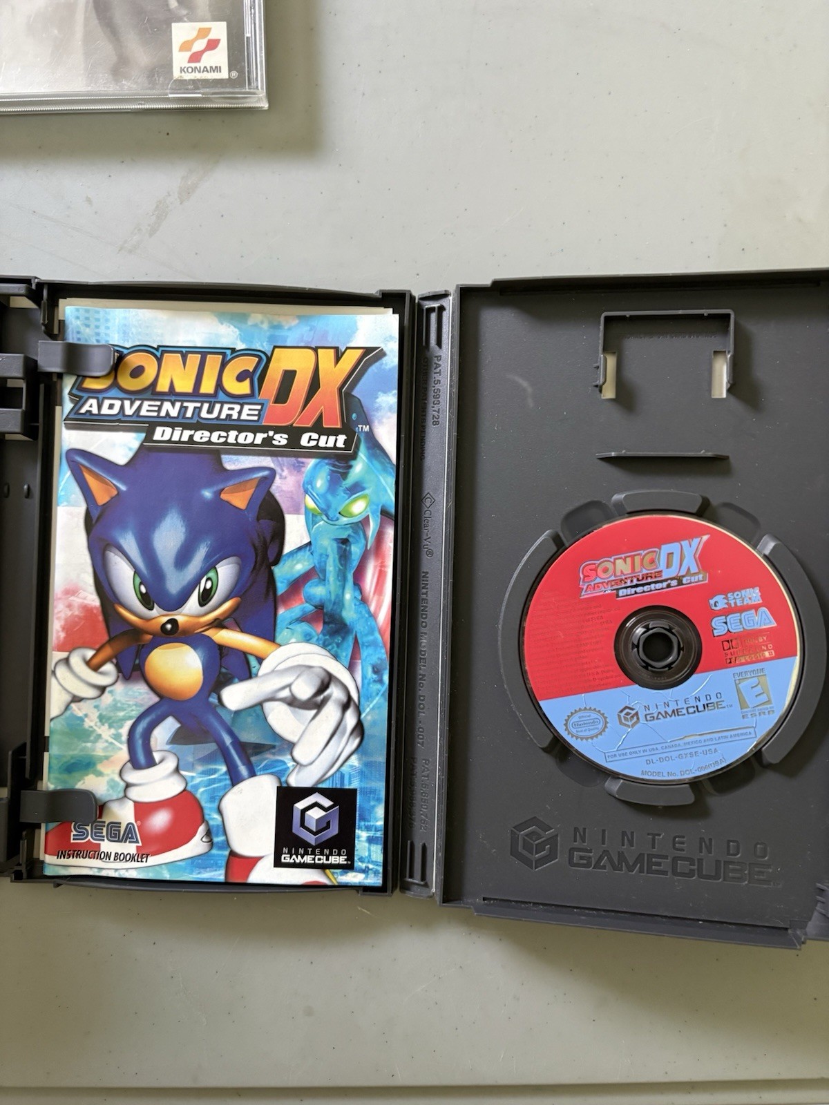 SEGA Sonic Adventure DX: Director’s Cut (GameCube) Player’s Choice Manual