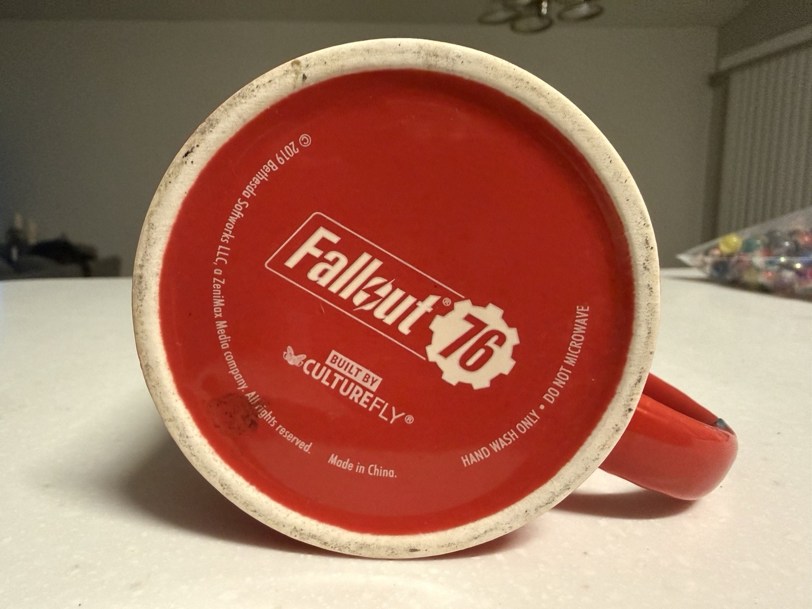 Nuka World Fallout Video Game 12oz Red Mug 2019 Bethesda CULTURE FLY