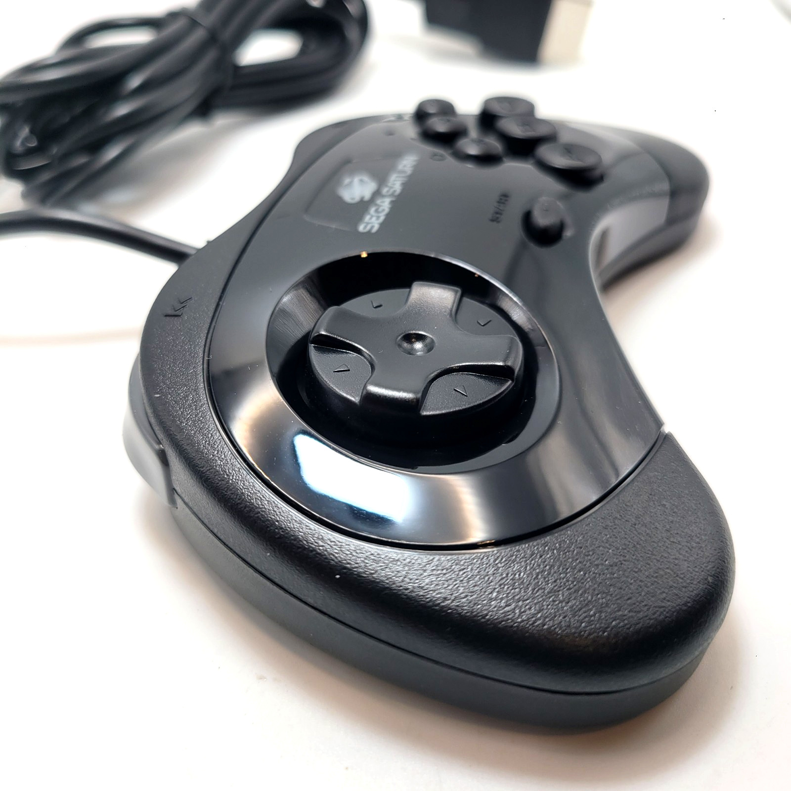 Retro-Bit Official Sega Saturn Controller For Sega Saturn Original Port 6E