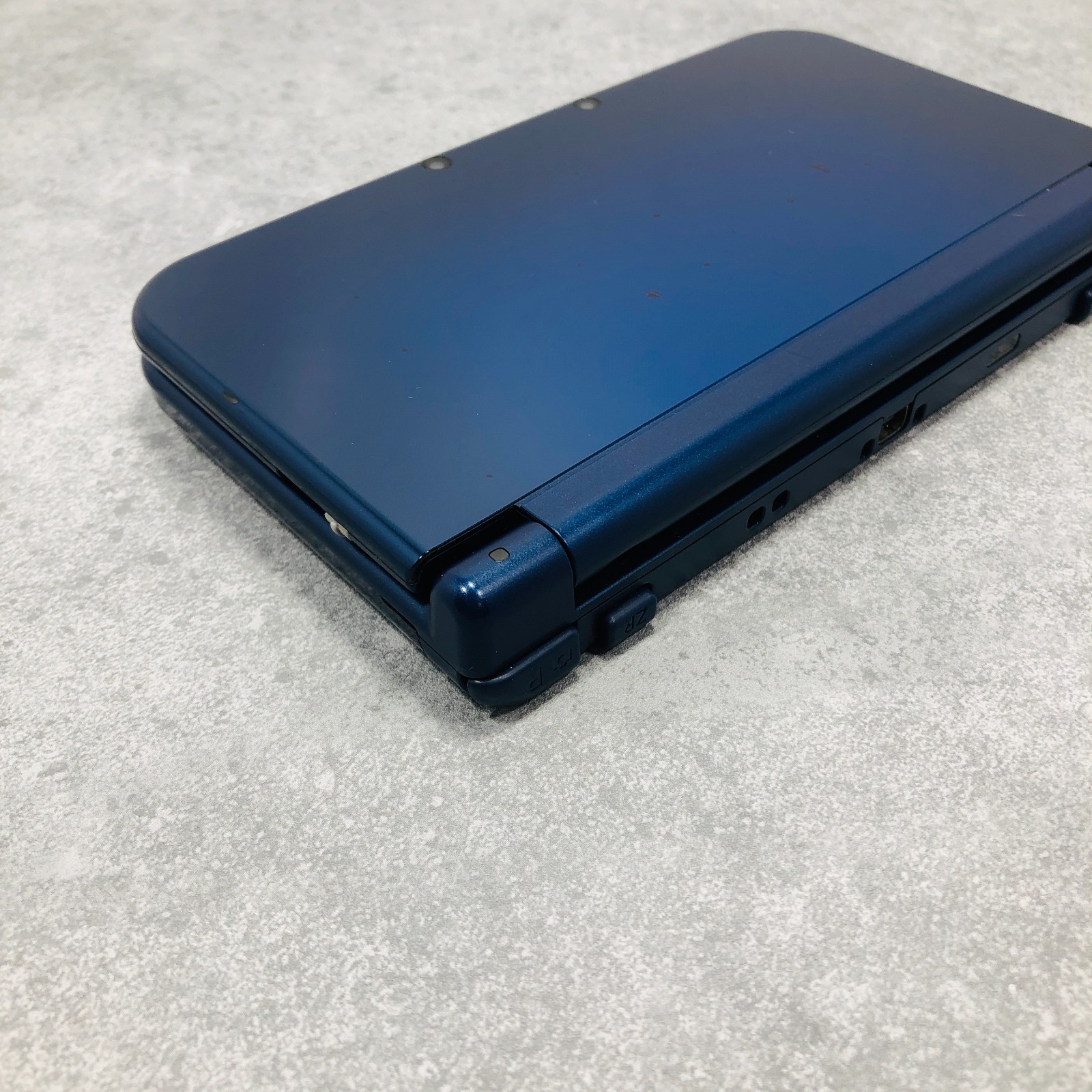 [Top IPS / EX+3] New Nintendo 3DS LL XL Metallic Blue console Japan NTSC-J 06-02