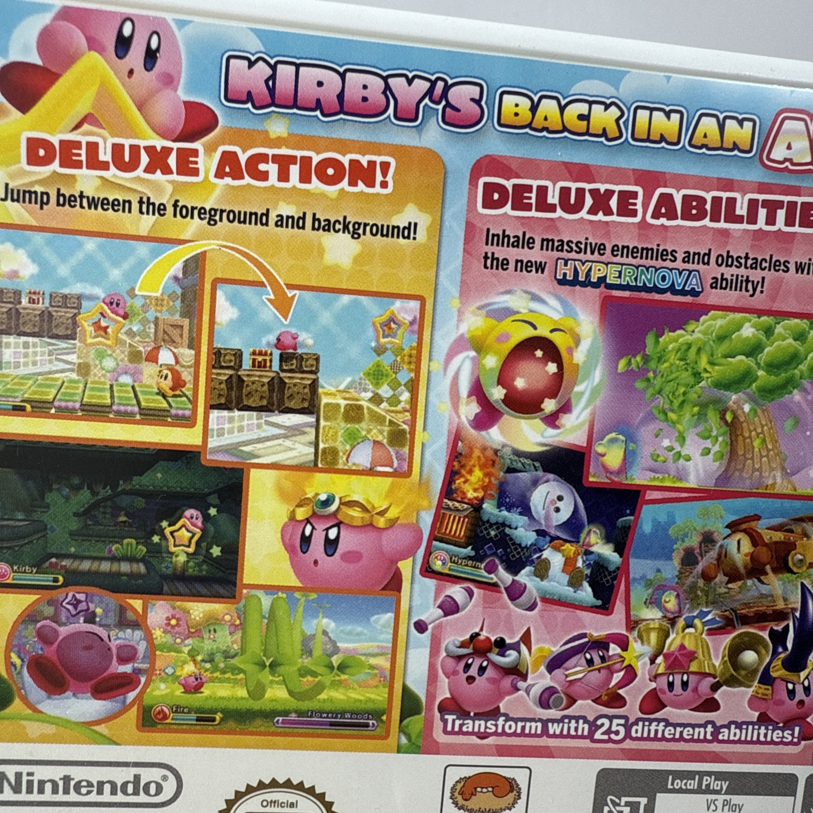 Kirby Triple Deluxe Nintendo 3DS 2014 Made in Japan FAST USA SHIPPING!