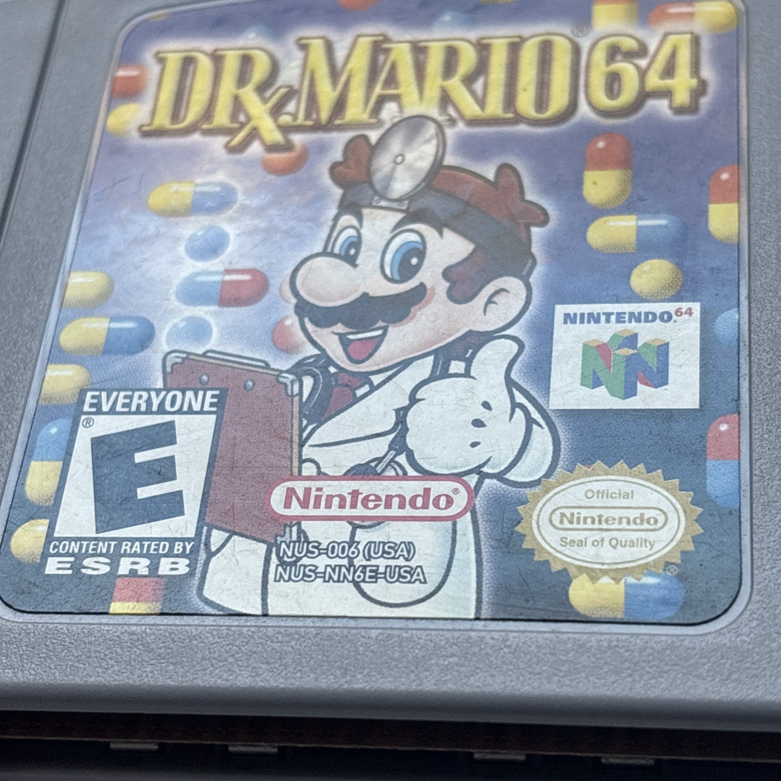 Dr. Mario 64 Tested And Working USA Authentic N64 (Nintendo 64, 2001)