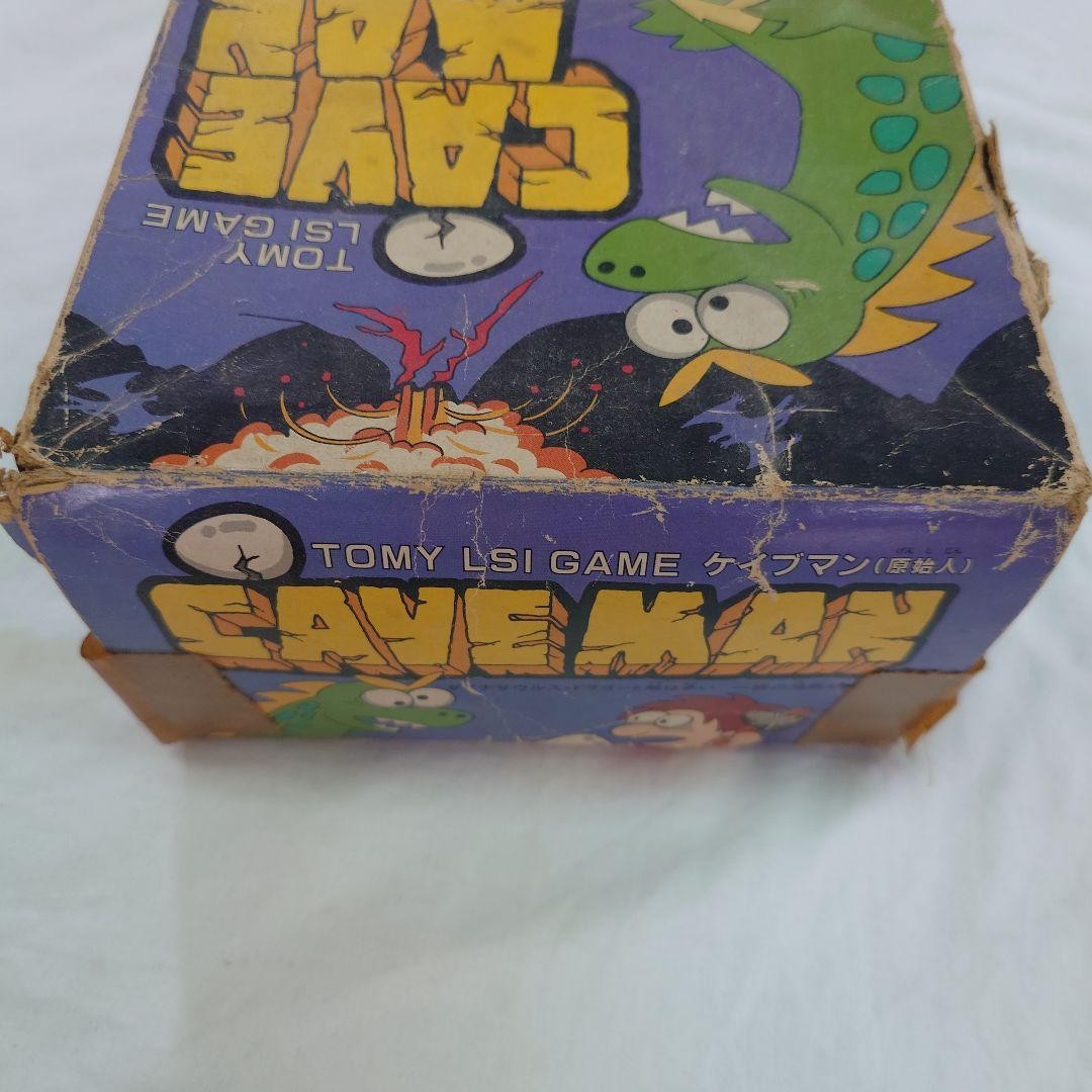 TOMY Caveman Vintage Handheld LSI Game Tested Working Boxed Japan