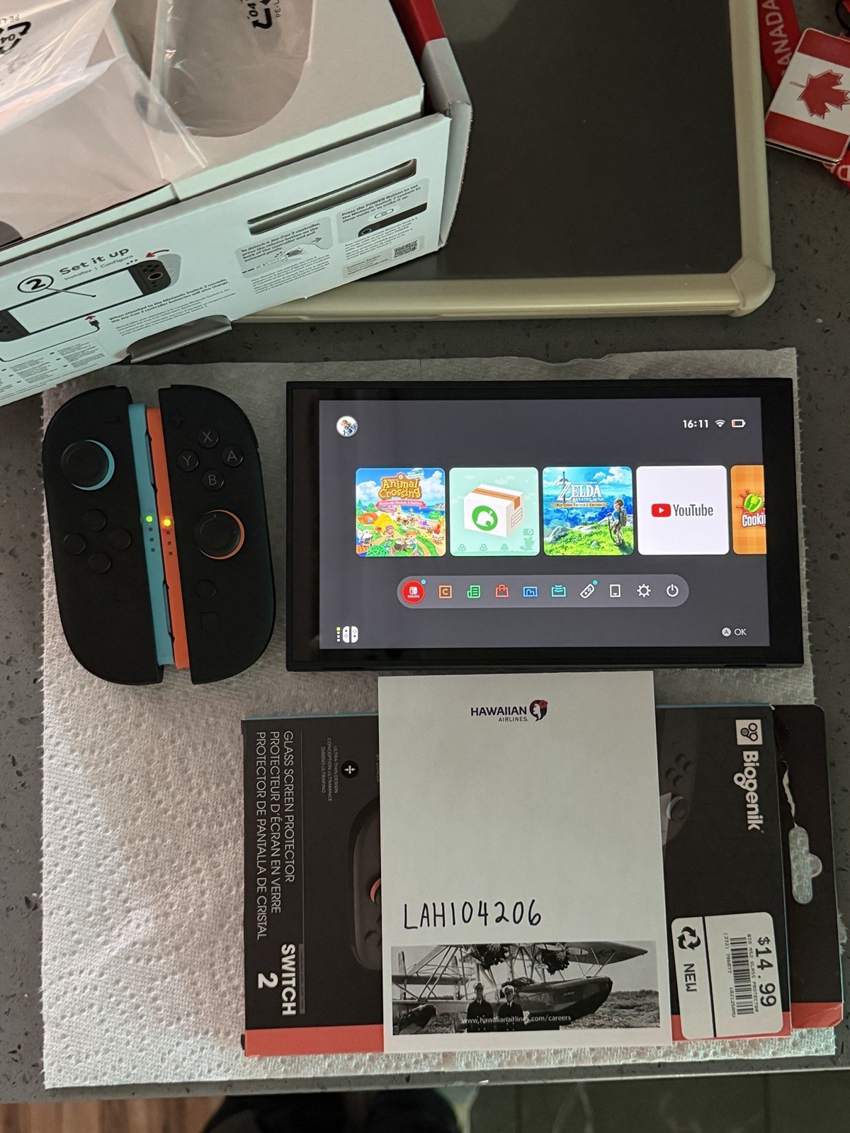 Nintendo Switch 2 | Like New | Original Box | NTD W + Freebies (See Description)