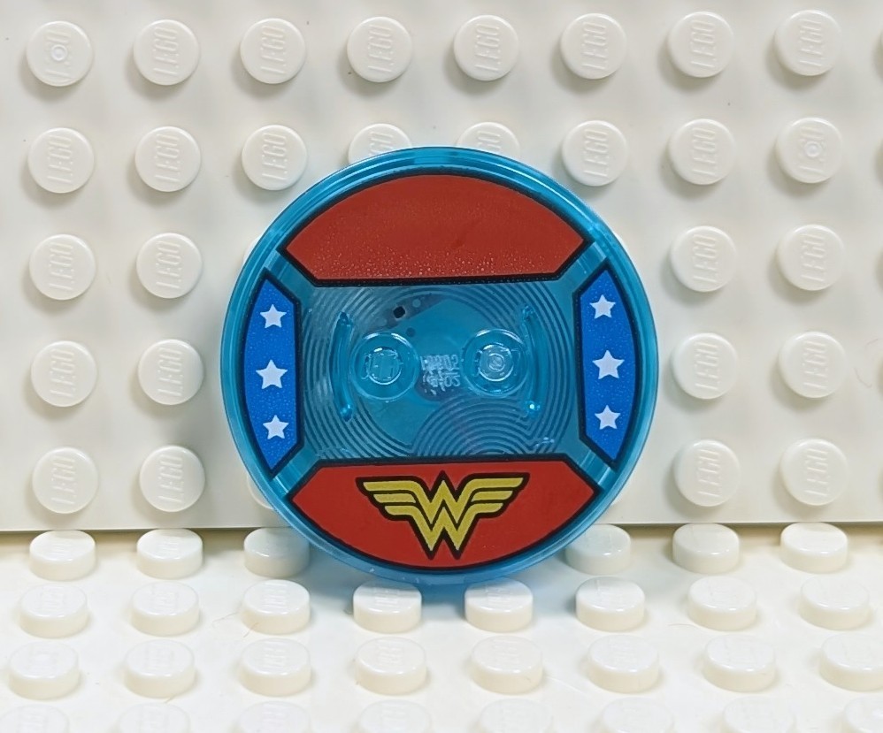 Genuine LEGO Dimensions Wonder Woman NFC Toy tag base (from LEGO set #71209)