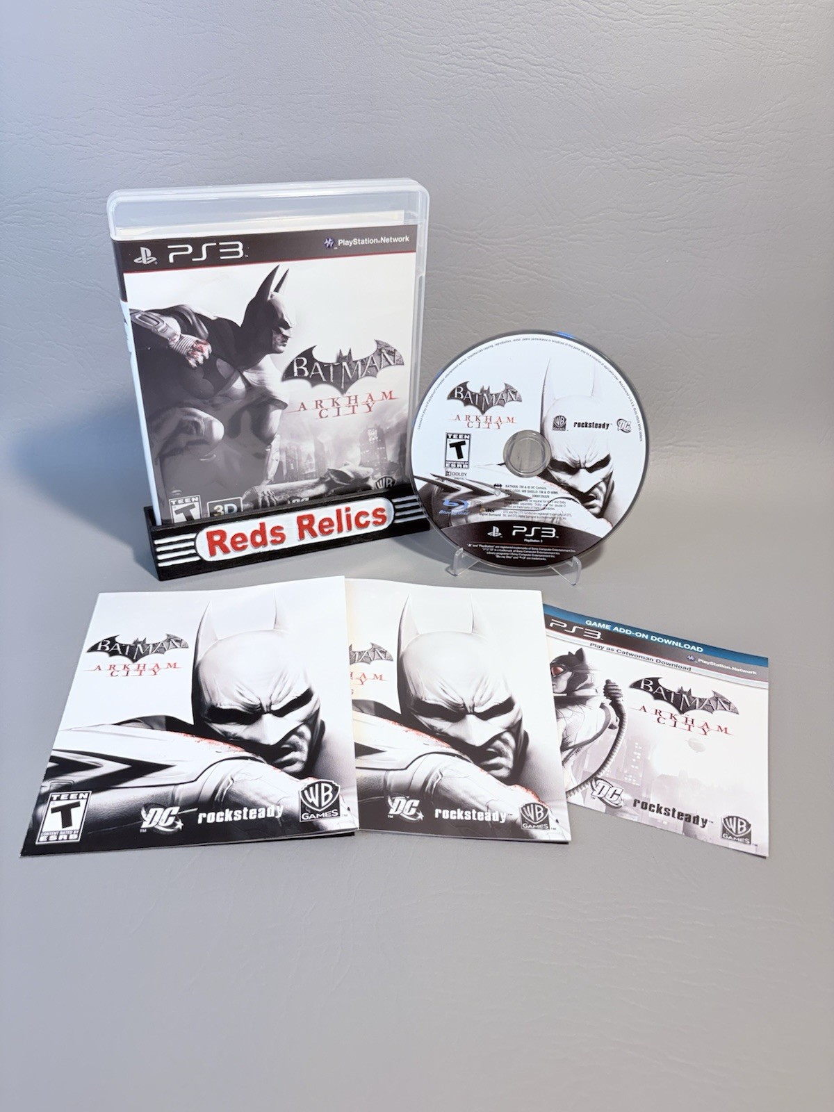 Batman: Arkham City (PS3 PlayStation 3, 2011) Complete CIB Excellent Refurbished