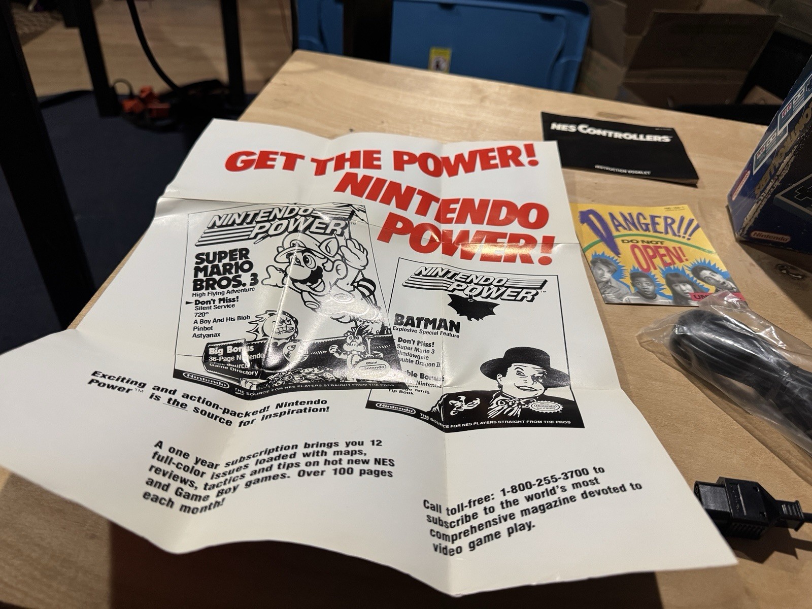 Classic NES Controller In Opened Box In Original Plastic READ FULL DESCRIPTION