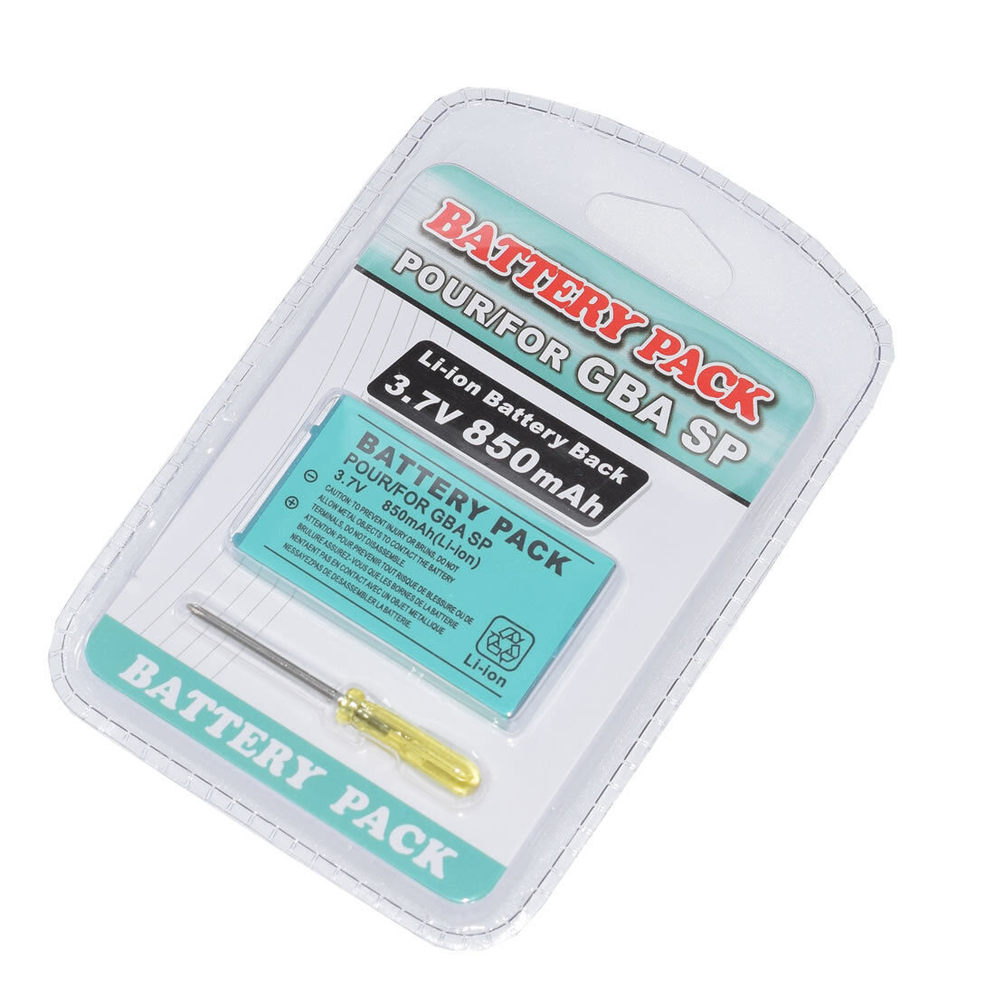 4x Battery for Nintendo Advance SP AGS-001 GBA SP AGS-003 SAM-SPRBP 850mAh