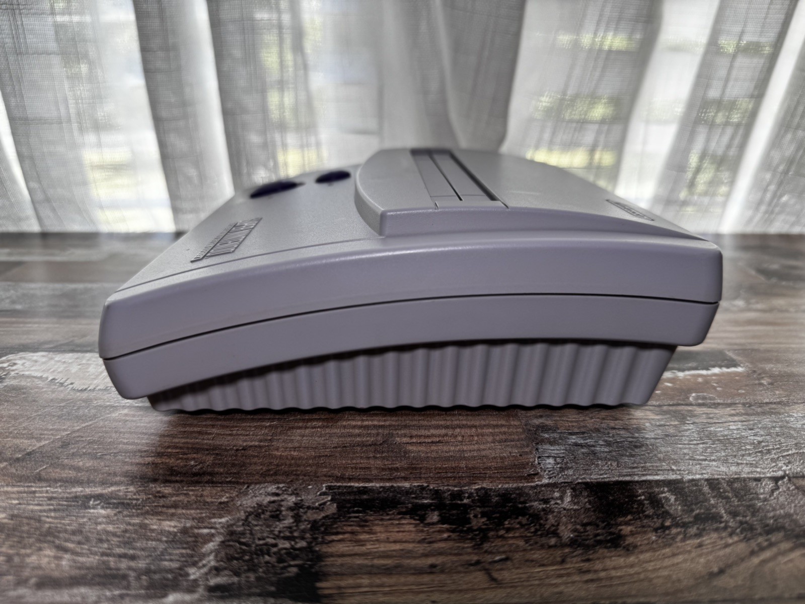 SNES Jr 1CHIP Console Only-RGB/Multi-Color Power Light/Recap-VR/Ghosting Fix+++