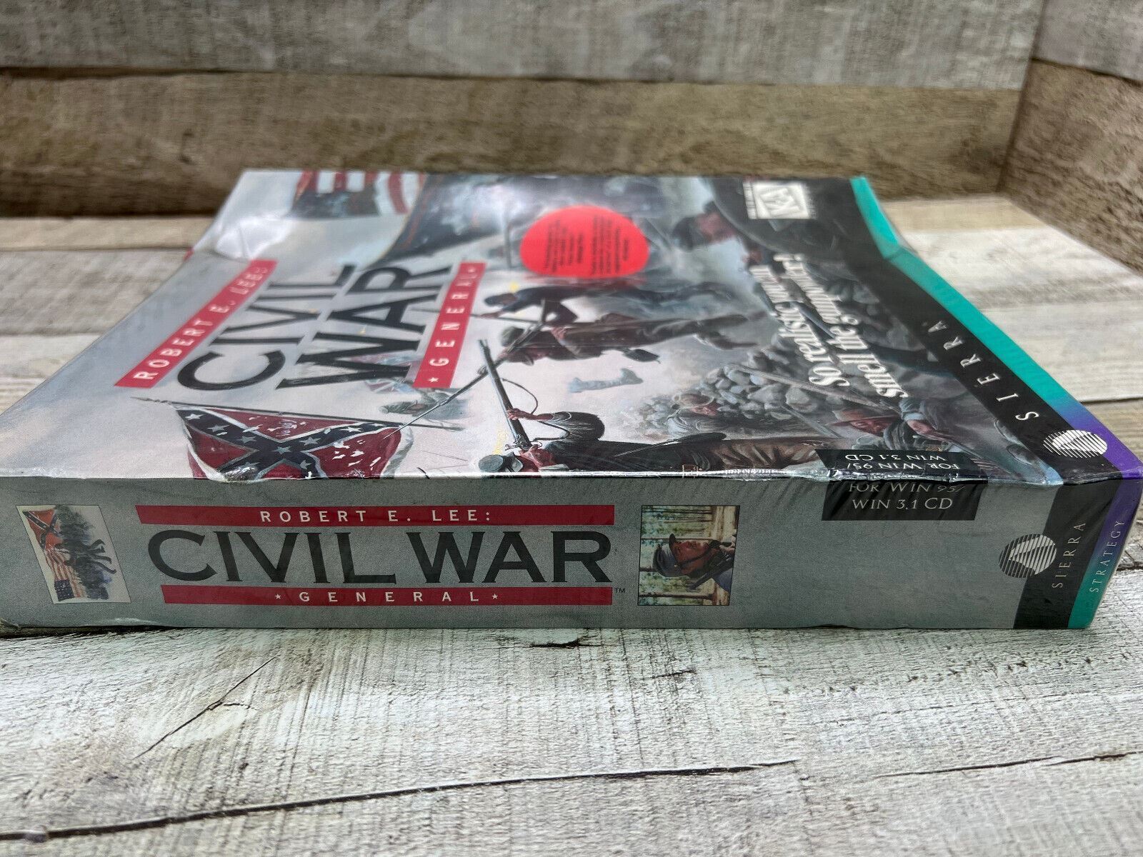 Robert E. Lee Civil War General Big Box PC 1996 Game Brand New Factory Sealed