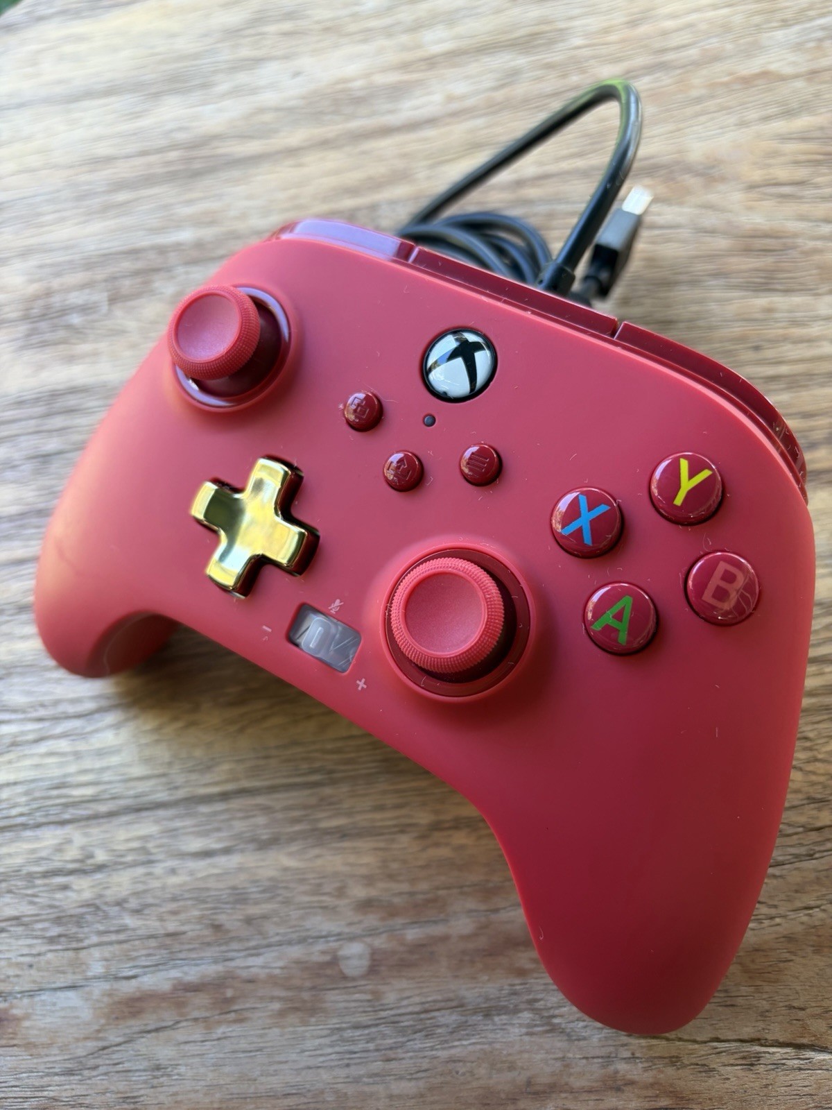 PowerA Enhanced Wired Controller Red, 10 ft USB, Xbox One/Series X|S