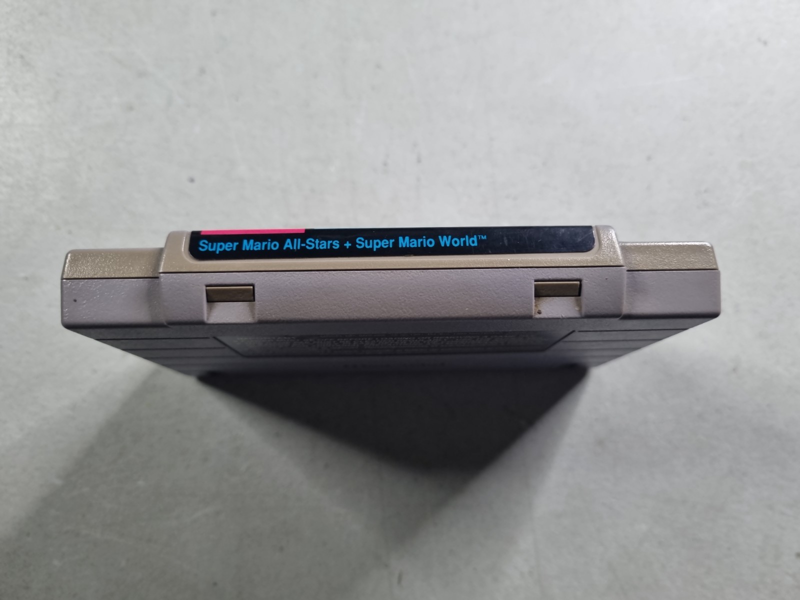 Super Mario All-Stars + Super Mario World Super Nintendo SNES Tested Working