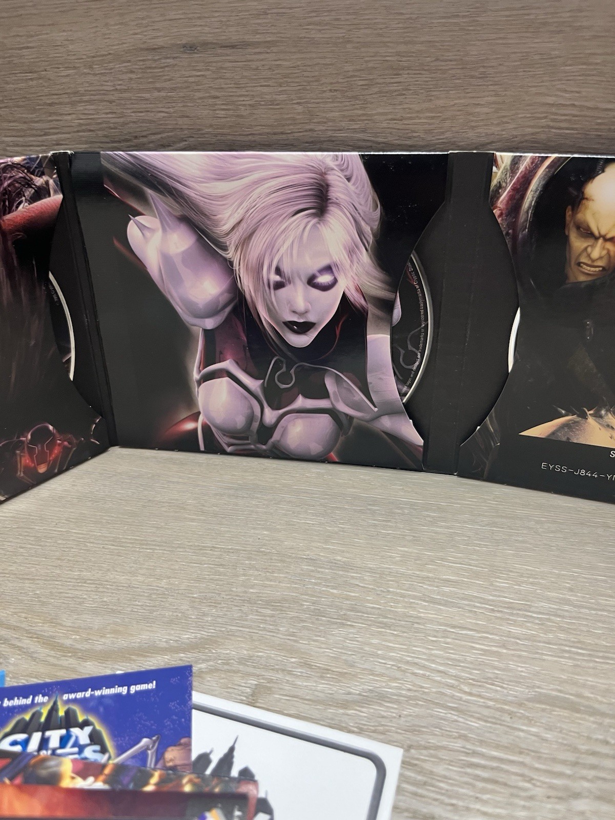 City of Villains NCsoft PC Collector’s Edition Manual Figurine Card Inserts