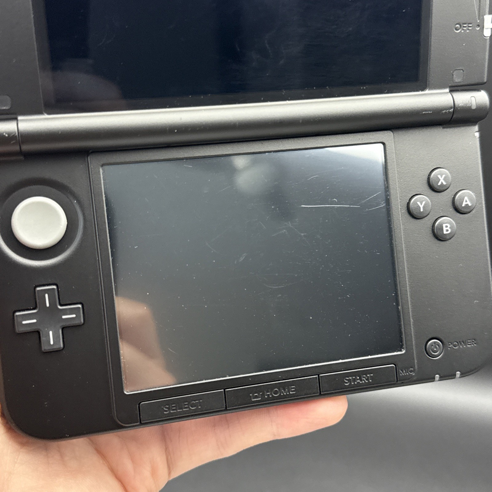 Nintendo 3DS XL Handheld Console, Stylus, SD, Charger, Pokemon Sun & Moon TESTED