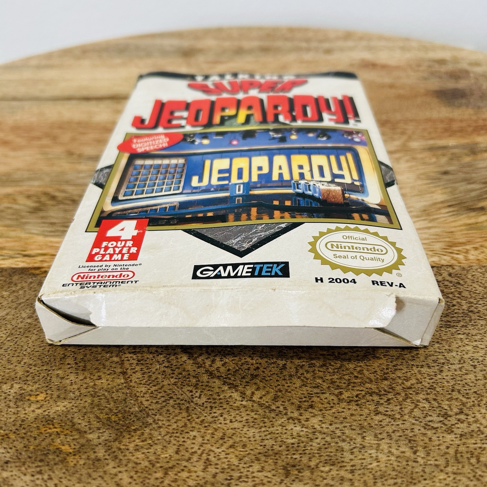 Talking Super Jeopardy NES Good Condition Vintage Collectible In Box