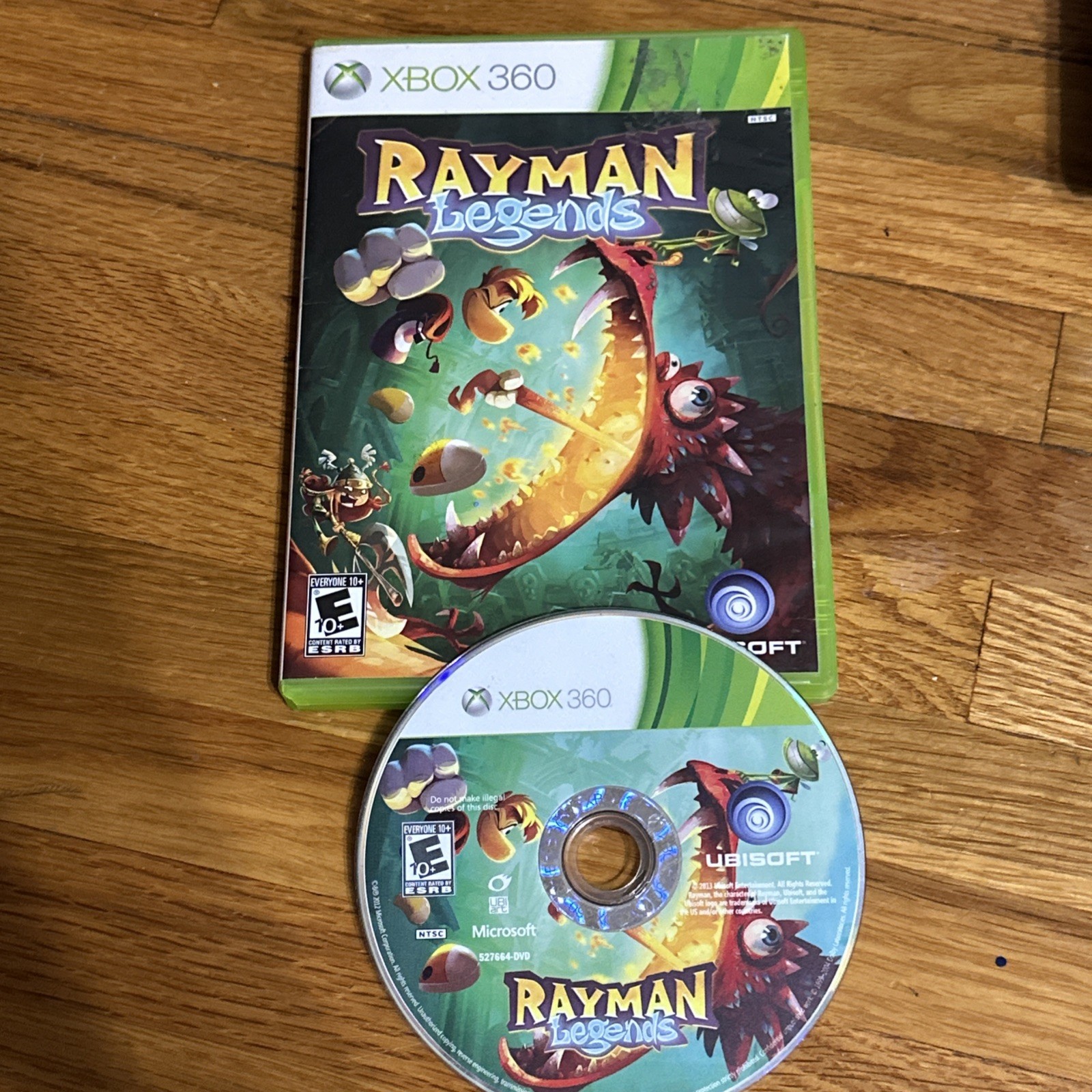Rayman Legends Microsoft Xbox 360, 2013 No Manual