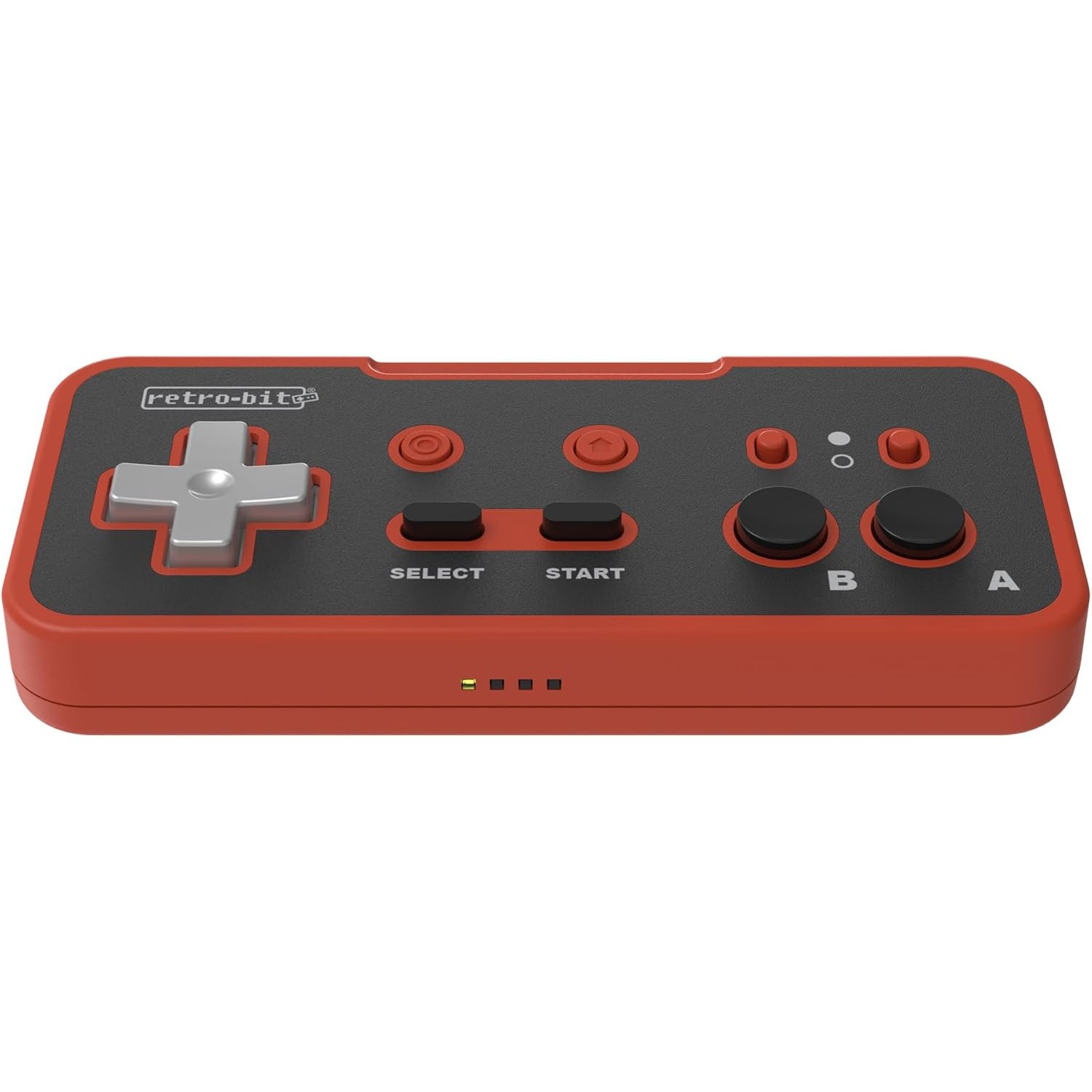 Retro-Bit Origin 8 Wireless Controller for NES, PC/Windows, Switch – Black/Red
