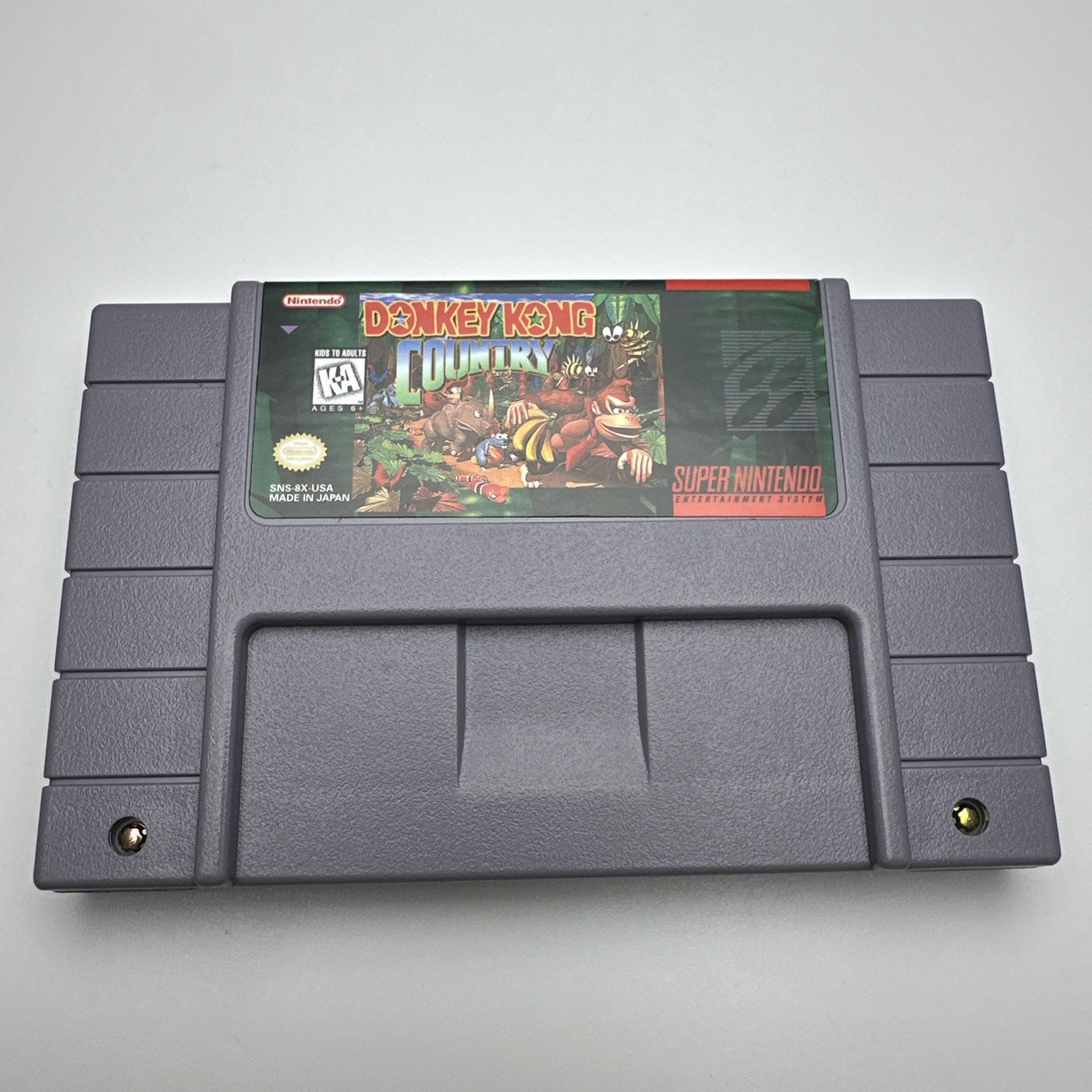 Donkey Kong Country (SNES) – CIB – Very Good Condition – Stunning Box