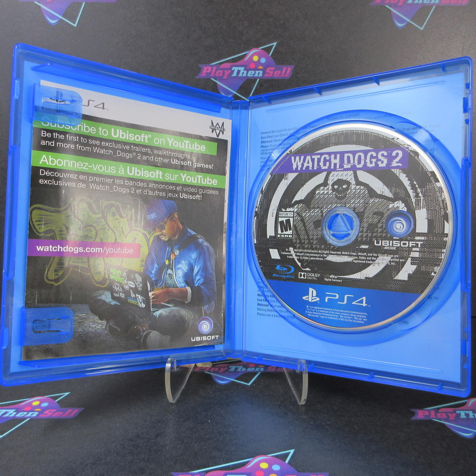 Refurbished Watch Dogs 2 PS4 PlayStation 4 Complete – Excellent Cond