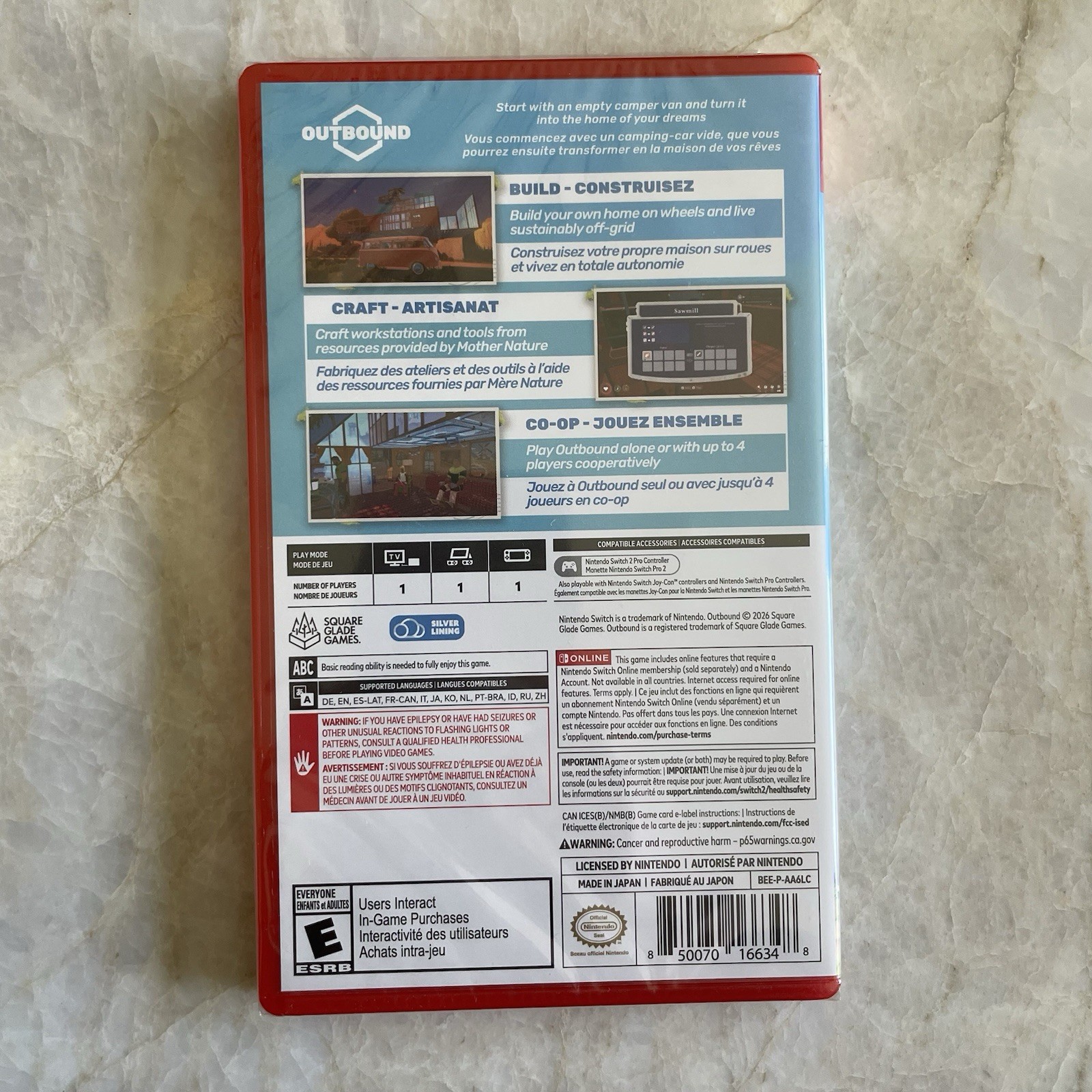 Outbound (Nintendo Switch 2) BRAND NEW
