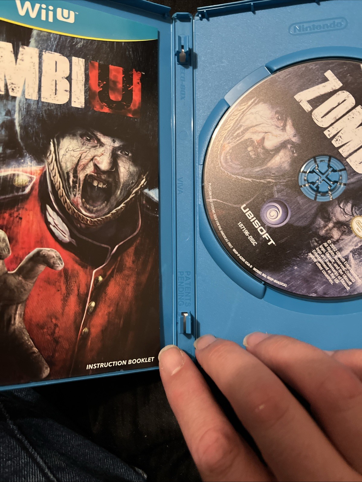 ZombiU (Nintendo Wii U, 2012) Mint Disc