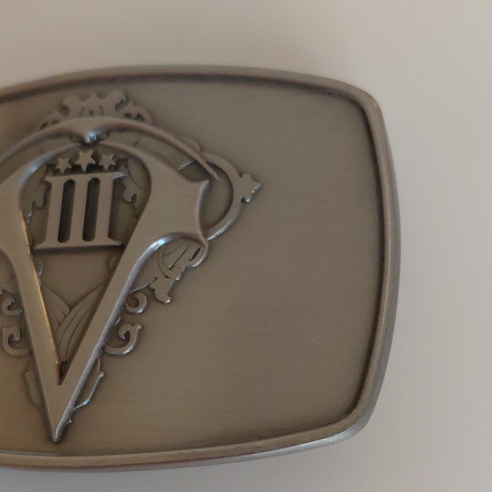 2012 Assassin’s Creed 3 III Limited Edition Connor Belt Buckle Silver Tone