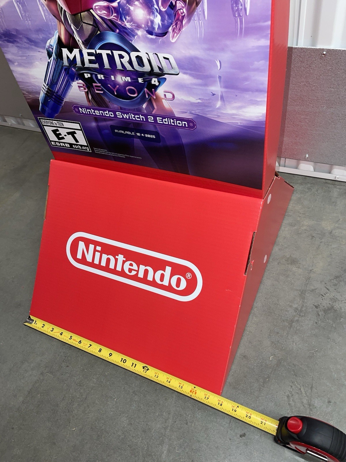 Metroid Prime 4/Kirby Air Riders/Pokémon Legends 5FT Display -Walmart- 2025 #1