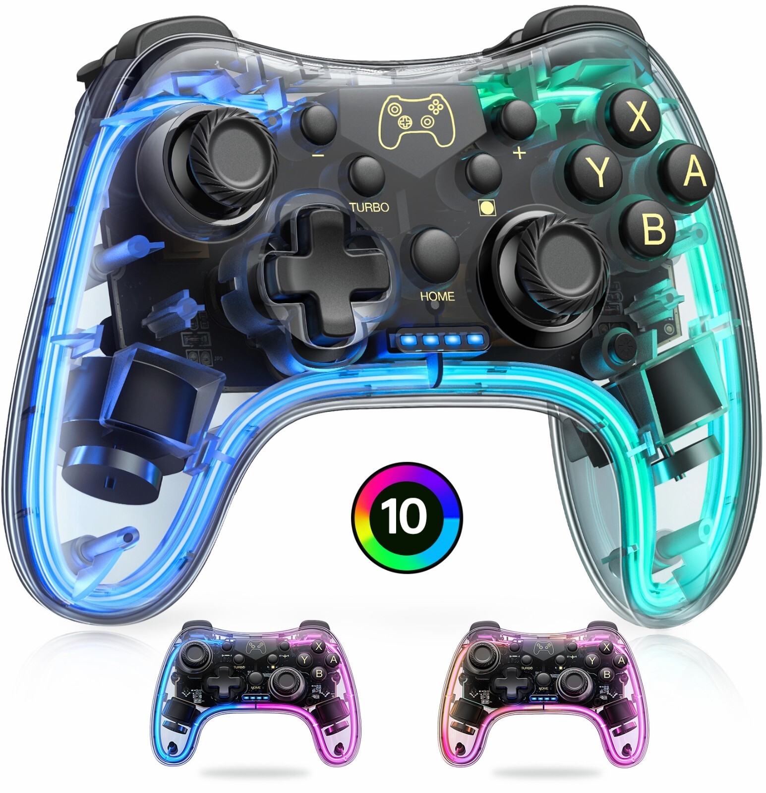 Wireless Pro For Nintendo Switch/Lite/OLED,Windows PC,iOS,Android Controller NEW
