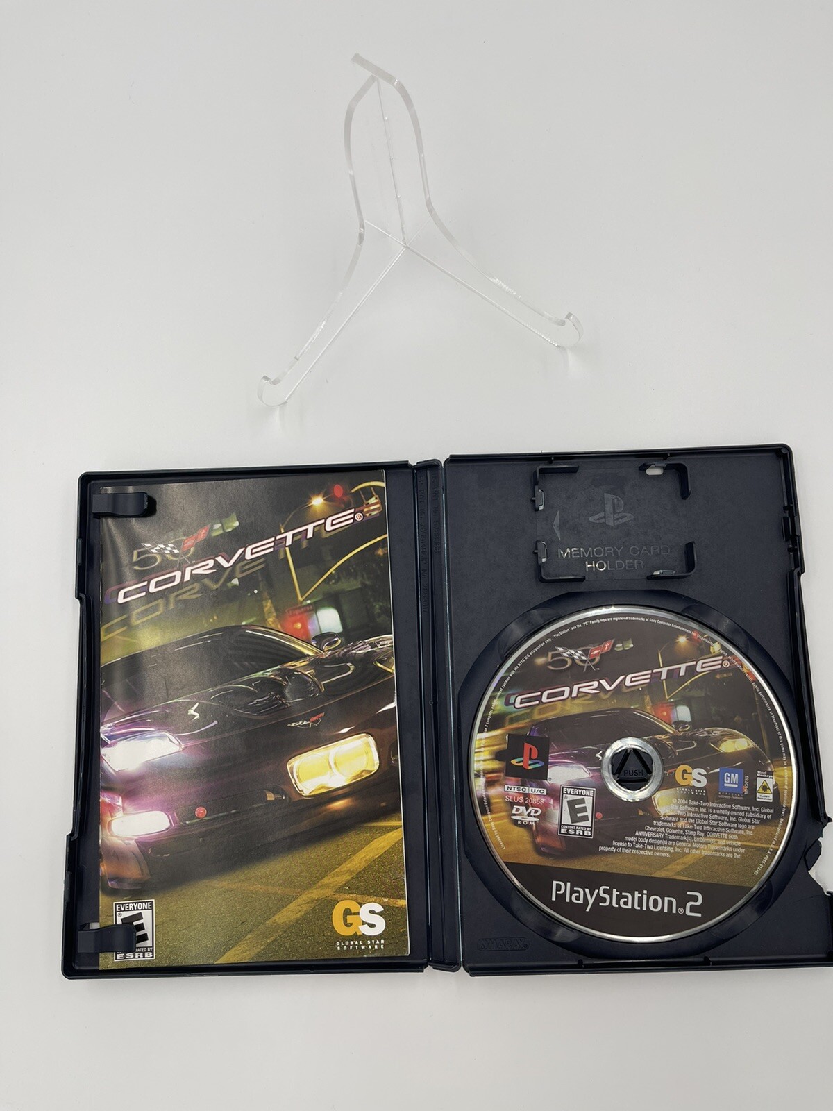 Corvette (Sony PlayStation 2, 2004) PS2 Global Star Software Complete In Box CIB