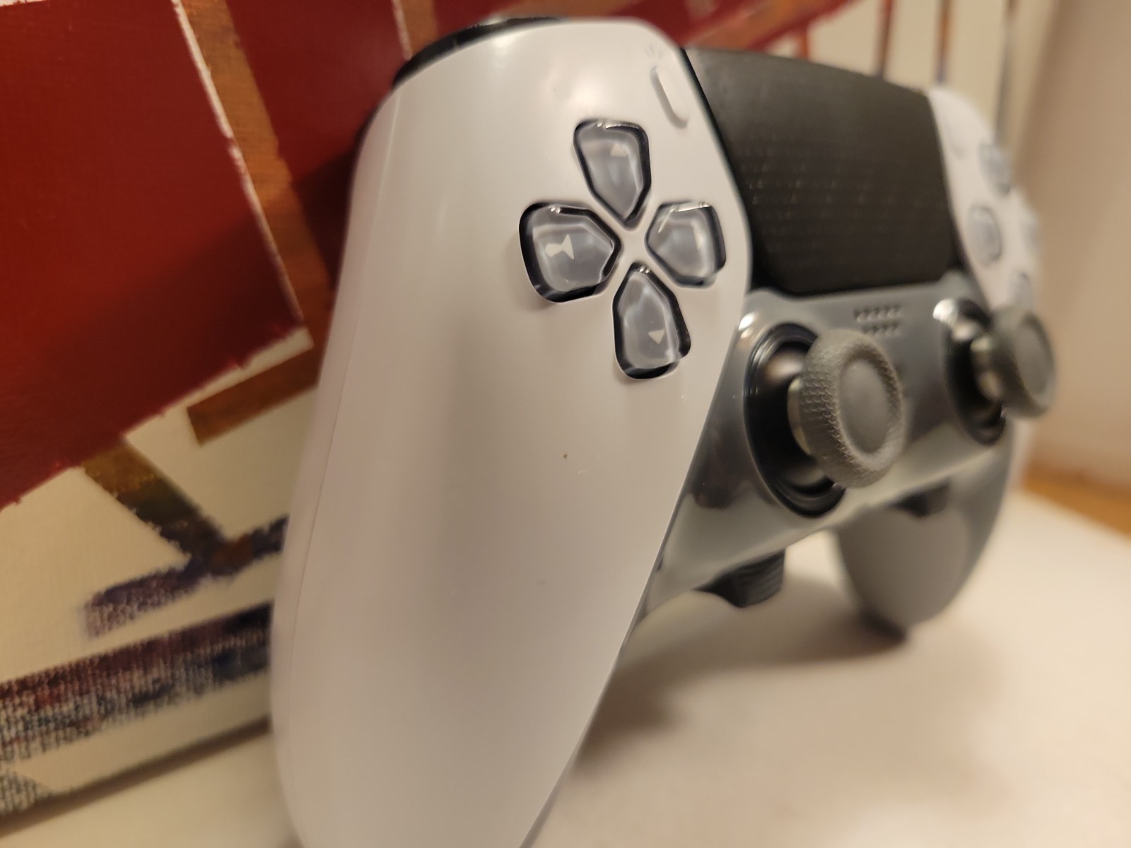 PS5 Sony DualSense Edge Wireless Controller – White TMR Anti Drift Sticks