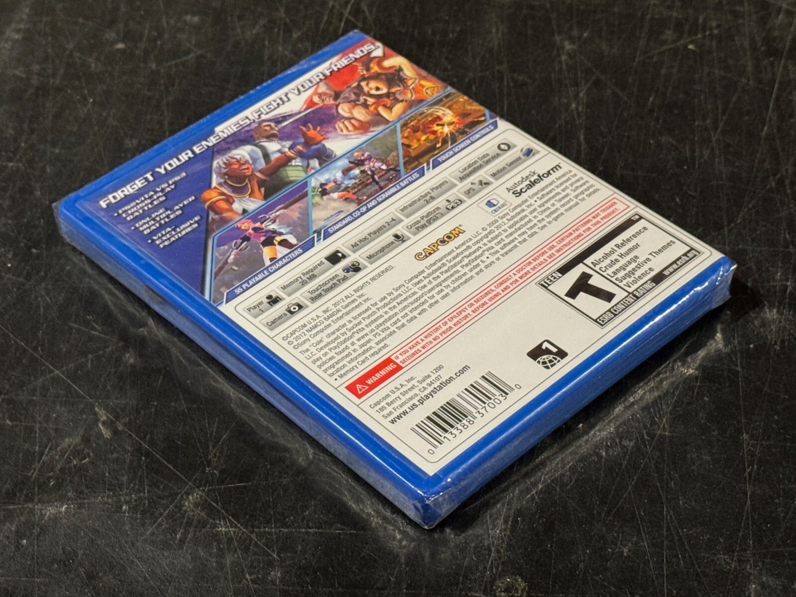 Street Fighter X Tekken (Sony PlayStation Vita, 2012) Brand New Factory Sealed
