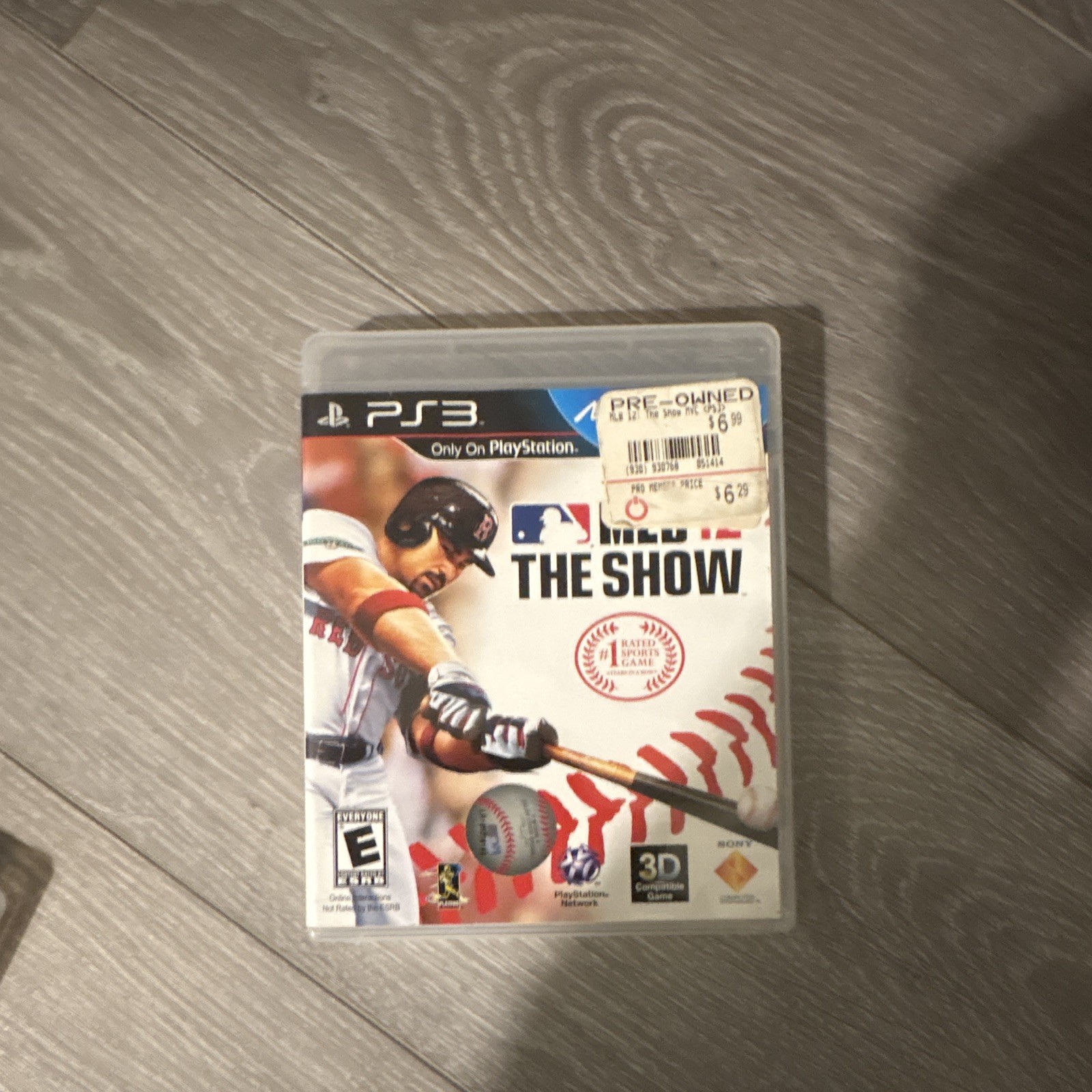 Sony MLB 12 The Show 2012 PS3 MLB The Show Series/Good Condition/Pre Owned