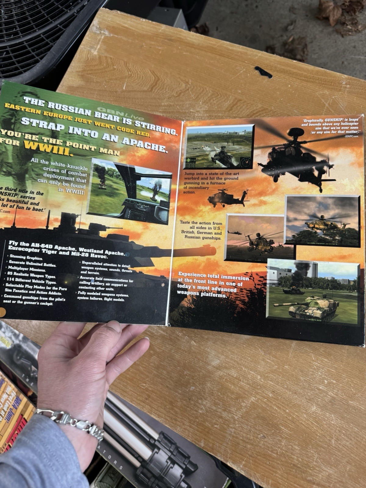 Gunship: Rock the Block PC CD-ROM Windows 95/98 Big Box CIB