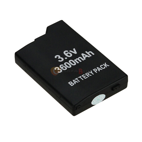 For PSP Slim 2000 3000 2001 Rechargeable Replacement Battery 3600mAh/WallCharger