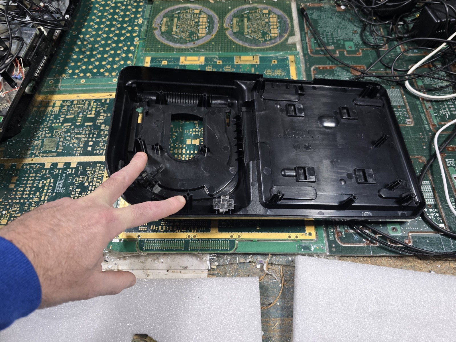 SEGA CD **MK-4102 ONLY** EXACT TOP COVER-EMPTY-INTACT-JUST OK-READ ALL