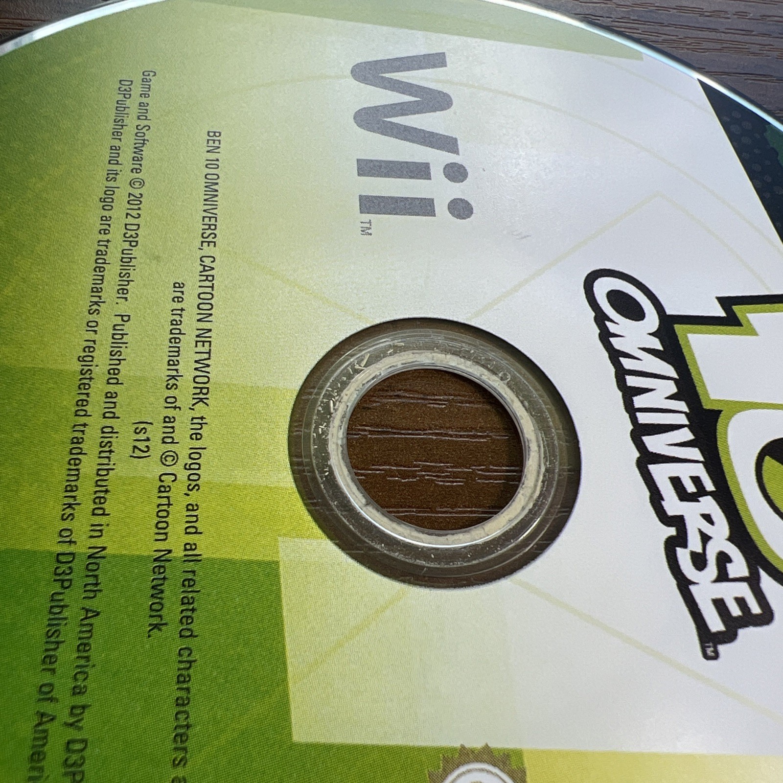 Ben 10: Omniverse (Nintendo Wii, 2012) Disc and Plastic Case Excellent