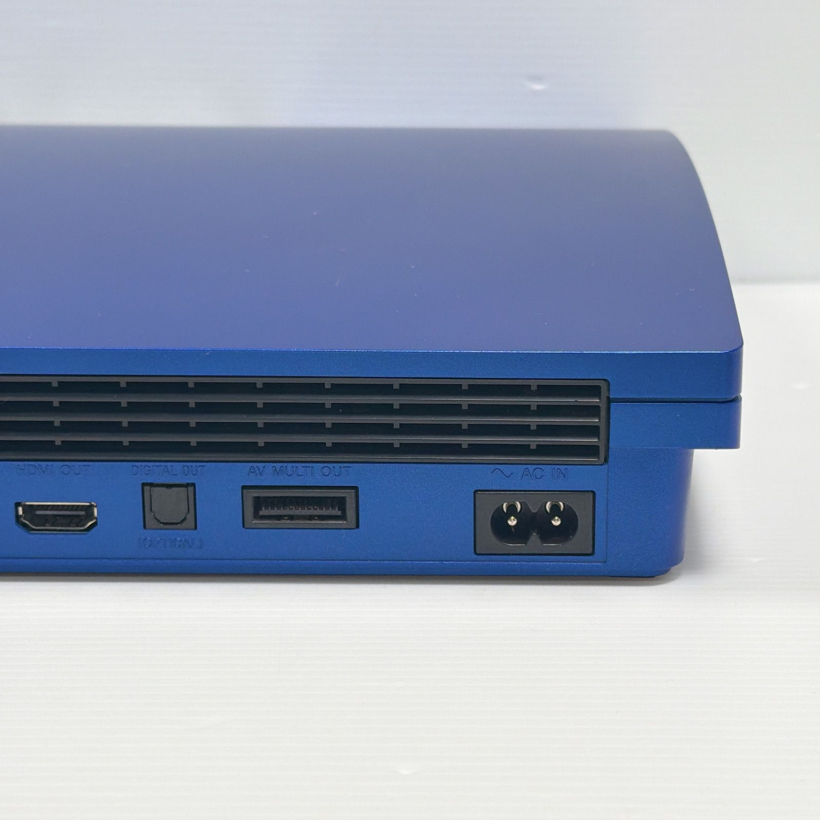 Sony PS3 Titanium Blue Gran Turismo 5 Edition 160GB Console Controller Cables