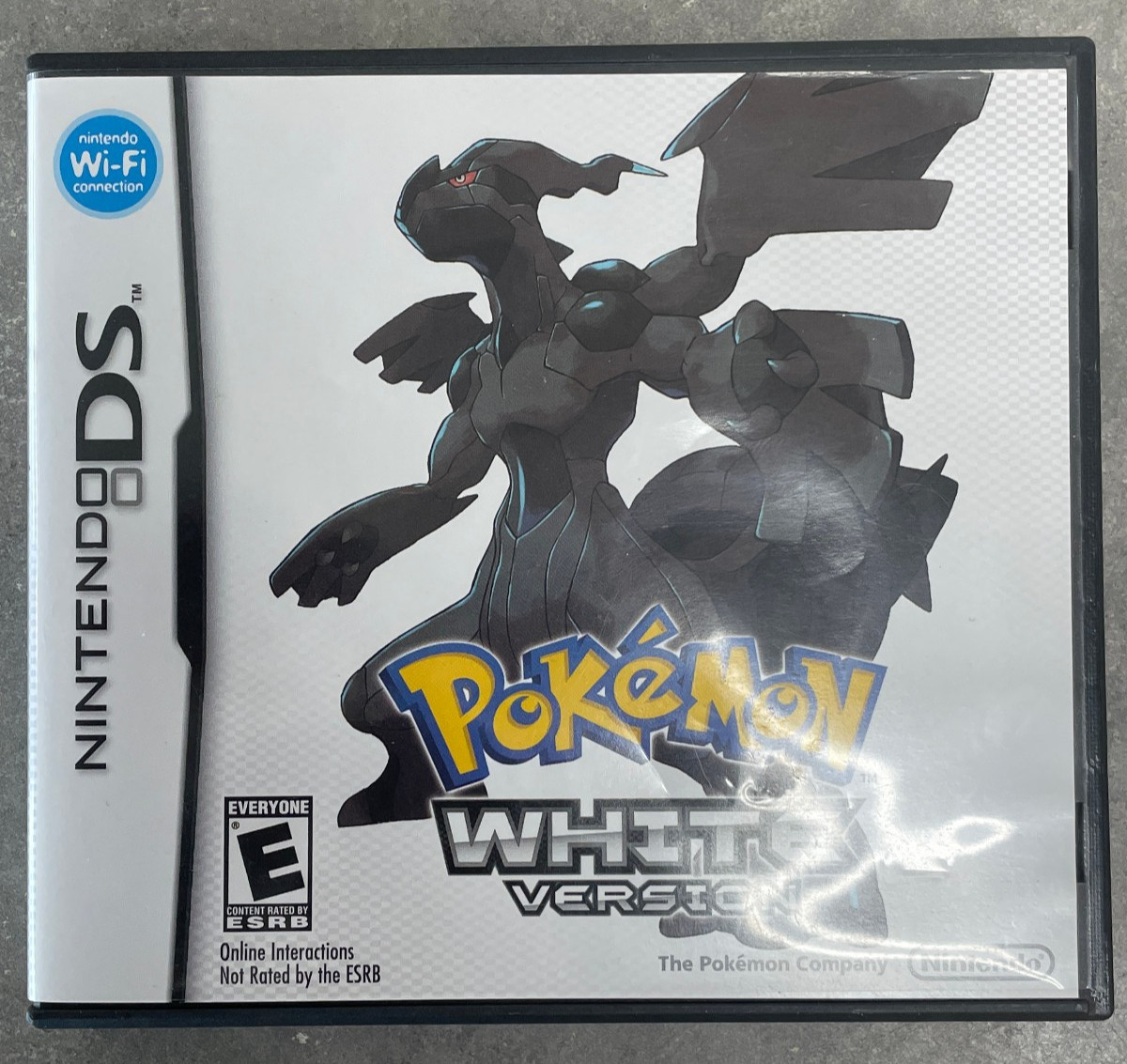 Pokemon White Version 1 AUTHENTIC GENUINE Nintendo DS 3DS 2DS XL COMPLETE CIB