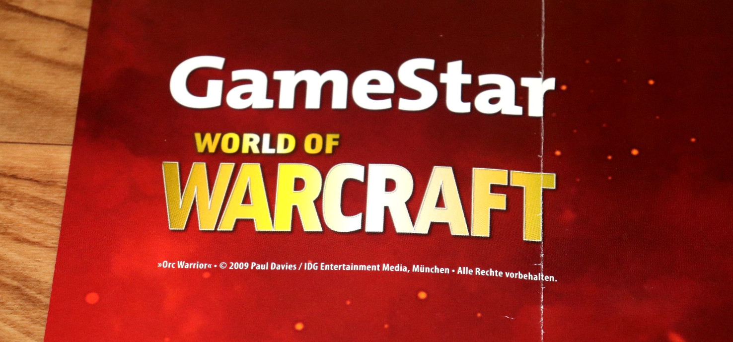 World of Warcraft Blizzard Rare Map / Poster 67x63cm
