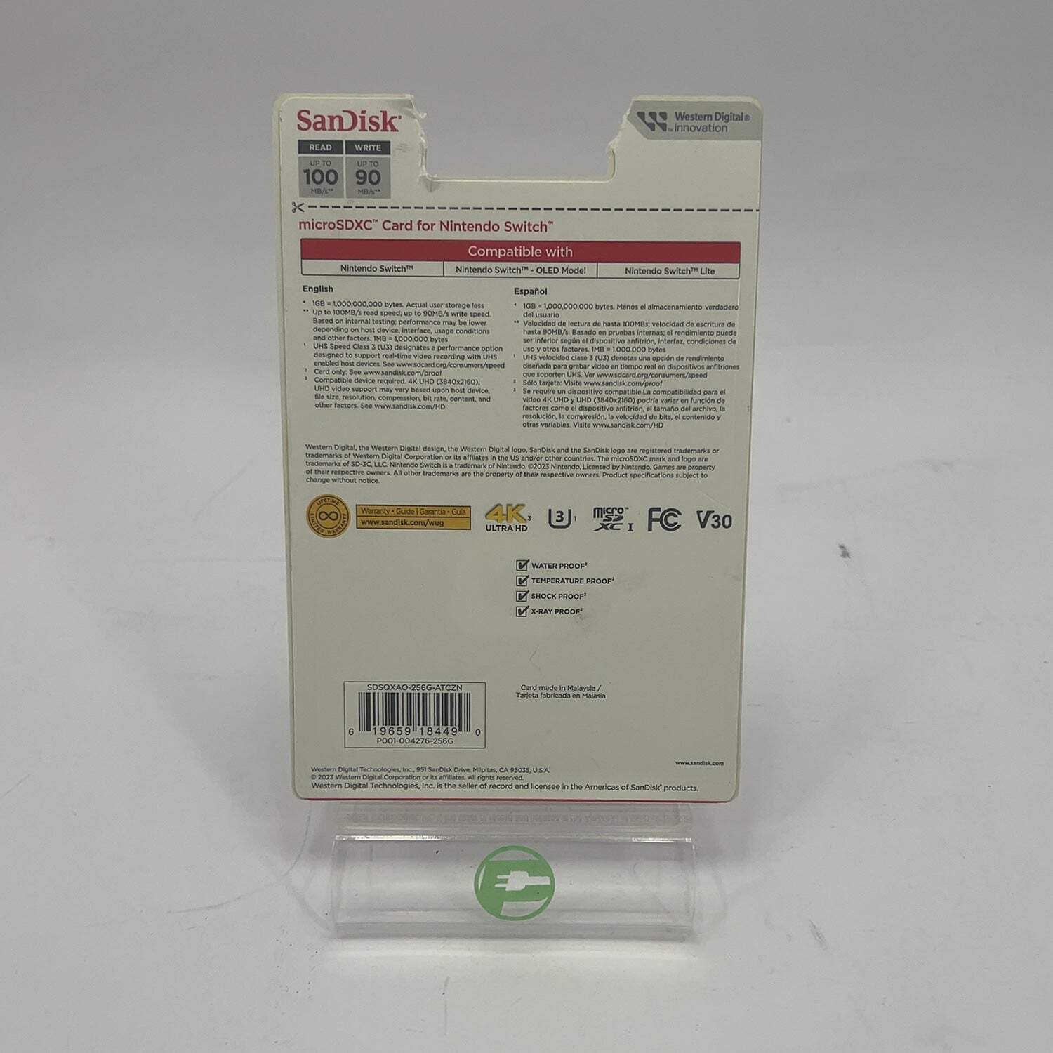 SanDisk microSDXC Card for Nintendo Switch 256GB