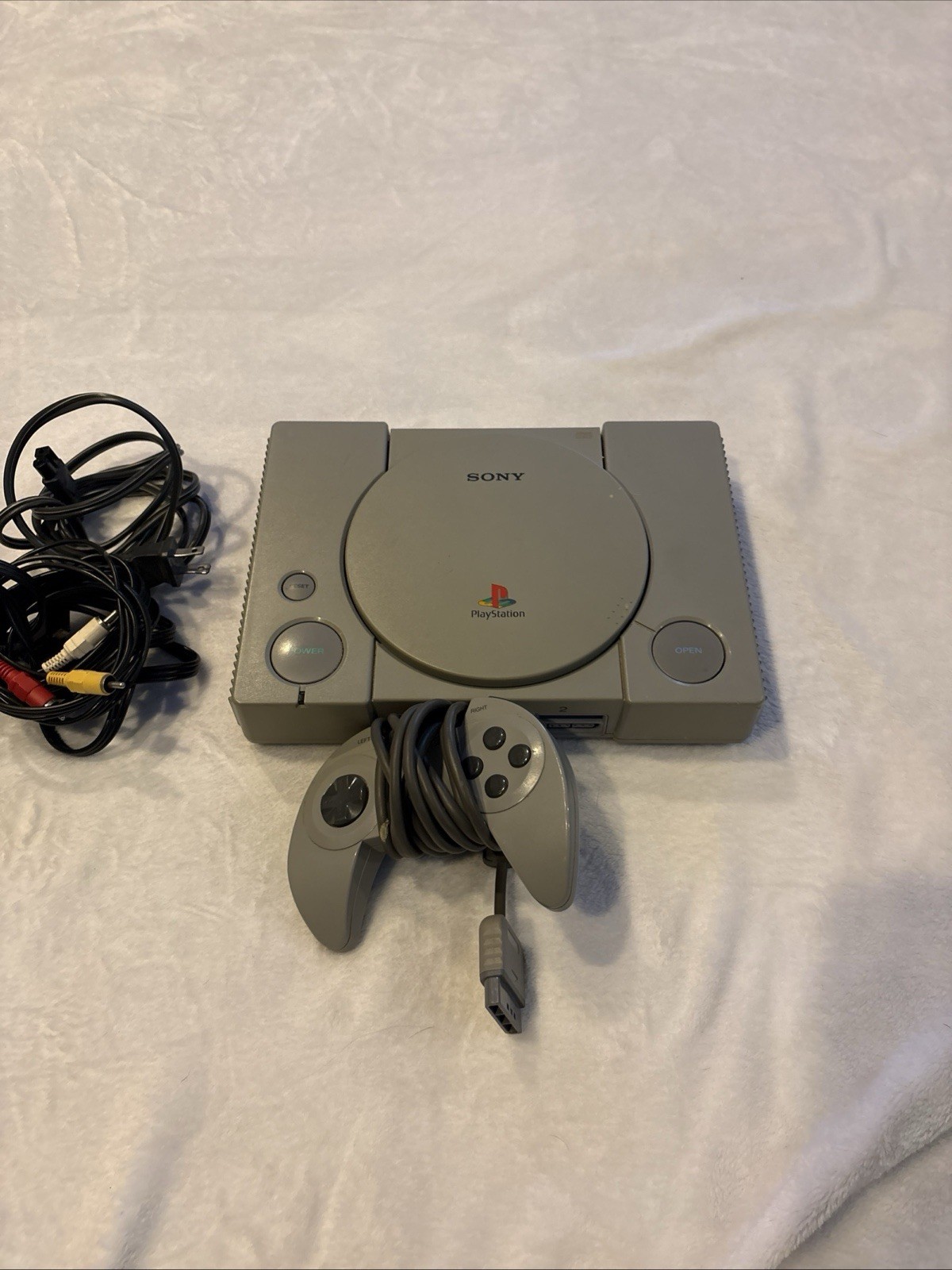 Sony PlayStation Classic Gray Console (tested And Working)