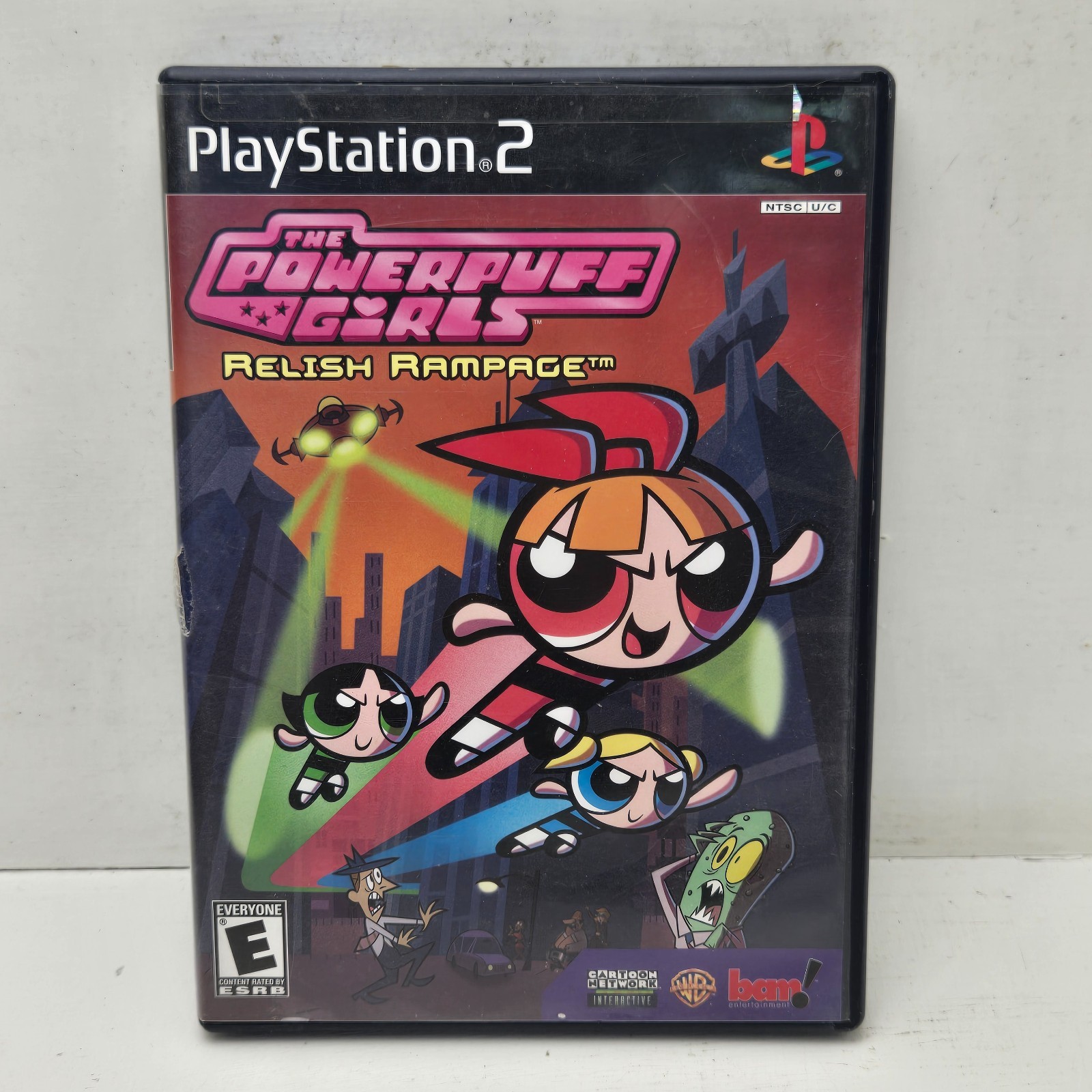 The Powerpuff Girls Relish Rampage (PlayStation 2, ps2, 2002) No Manual Tested