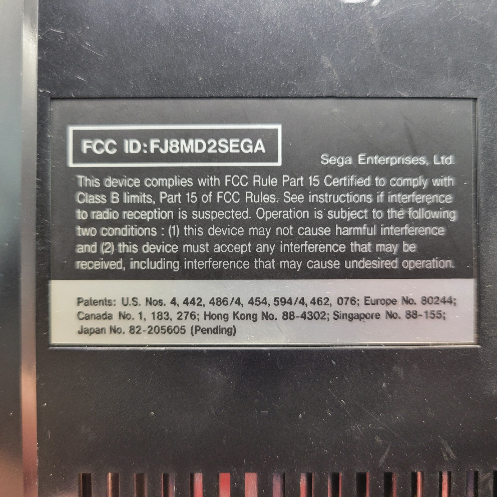 Sega MK-1631 Genesis 1 Console plus some cables
